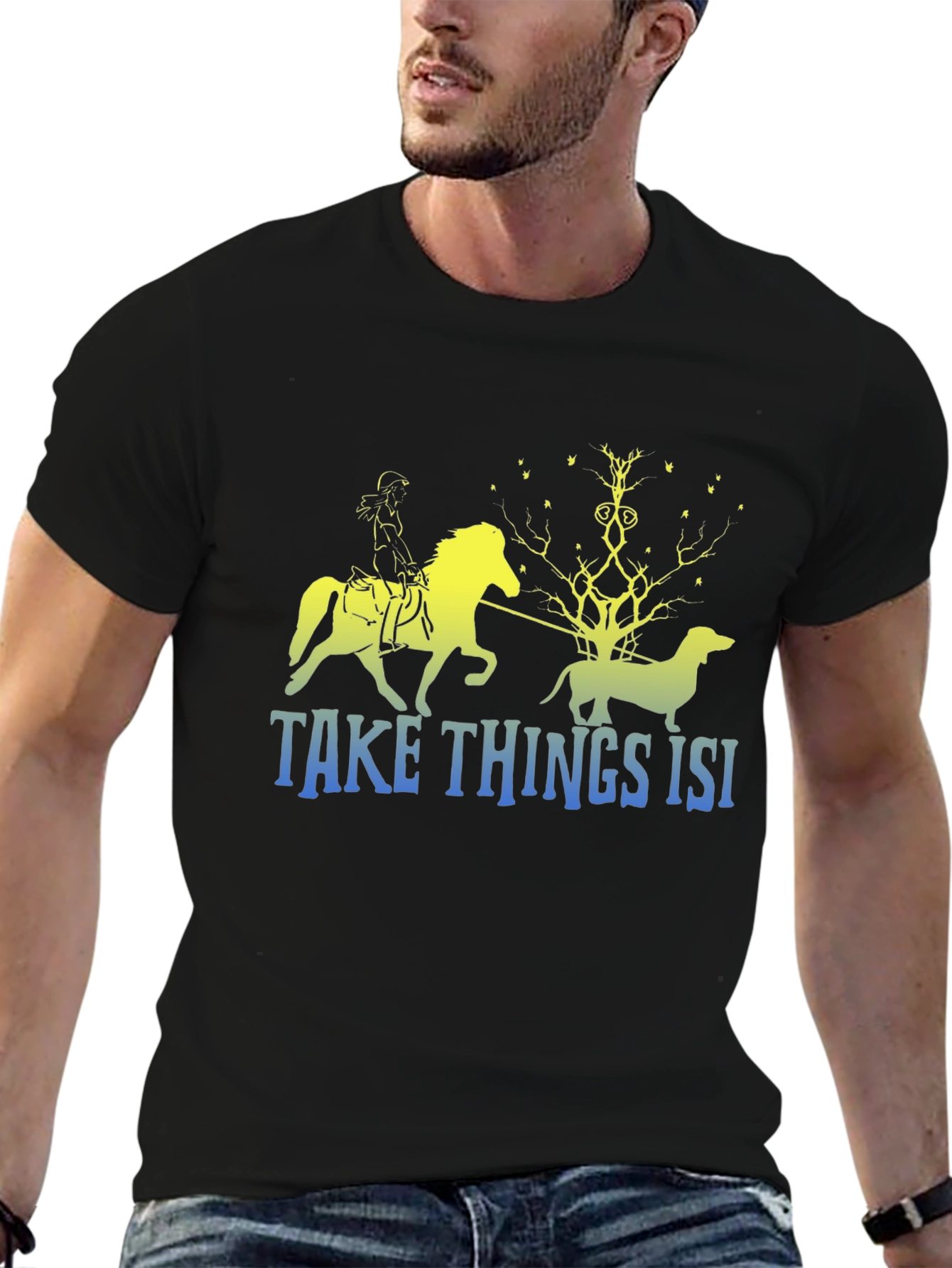 Take Things ISI Black T-Shirt