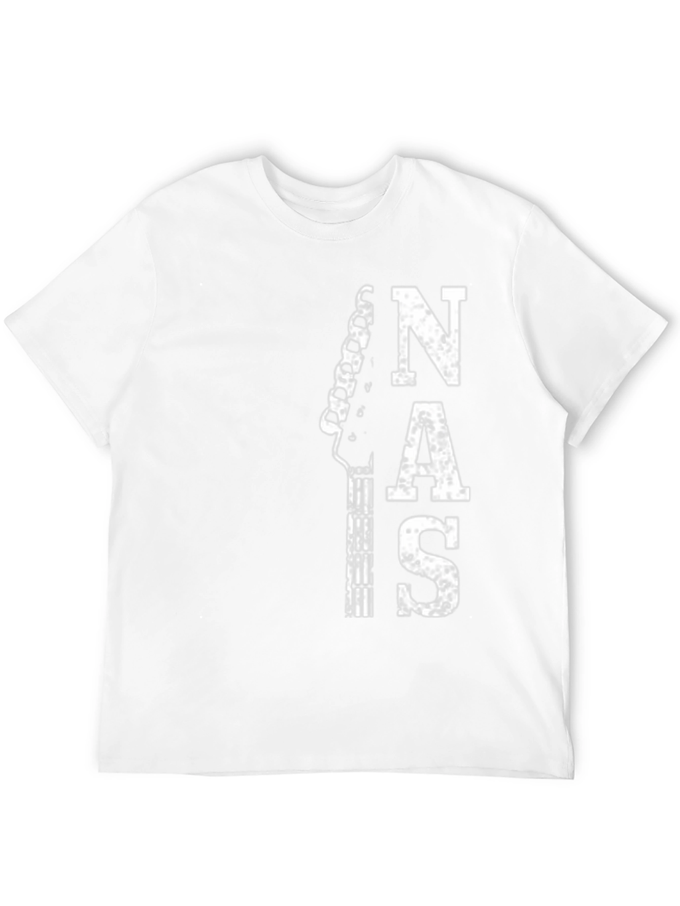 NAS is Guitar Black T-Shirt
