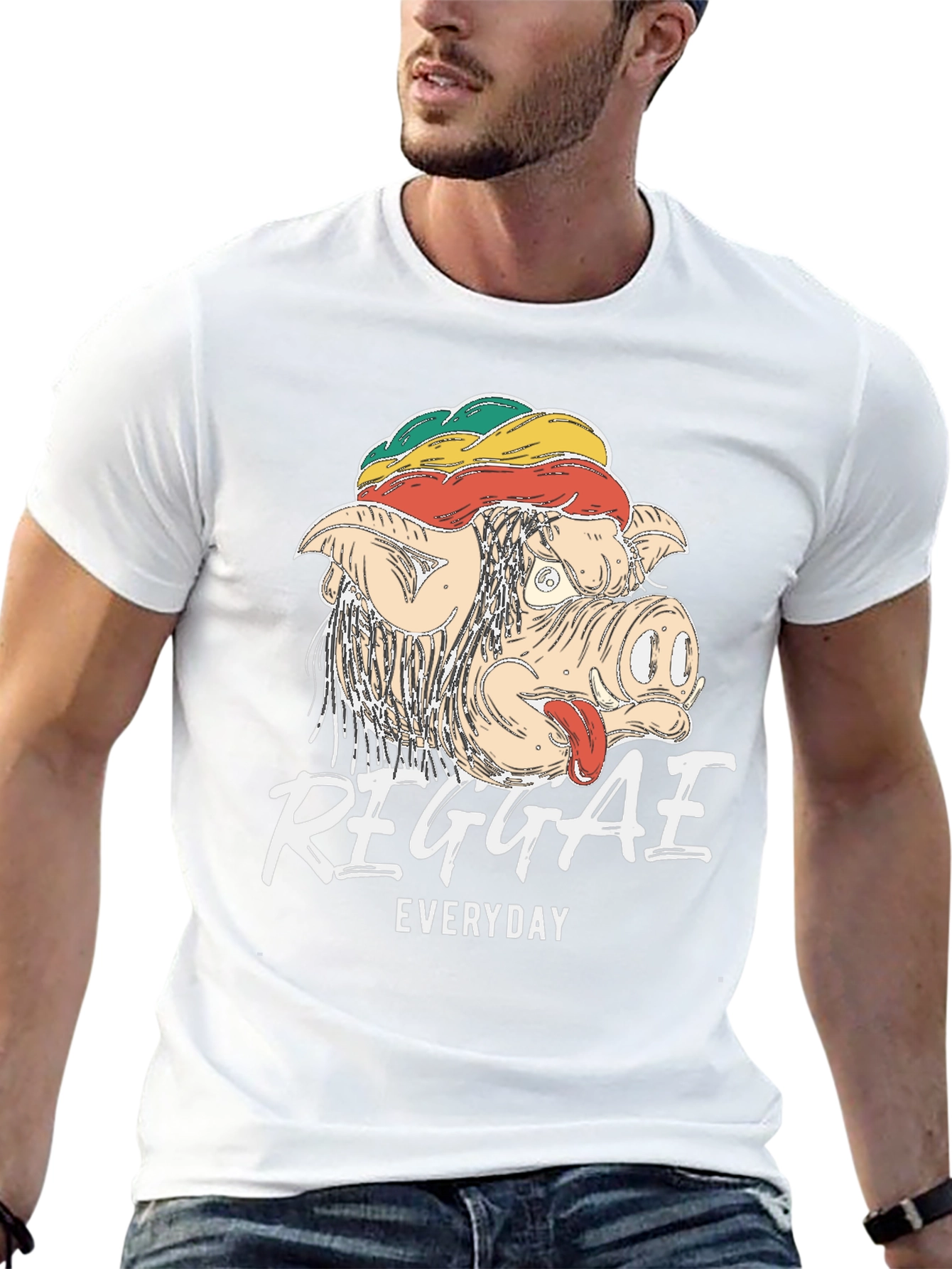 Reggae Everyday Graphic T-Shirt