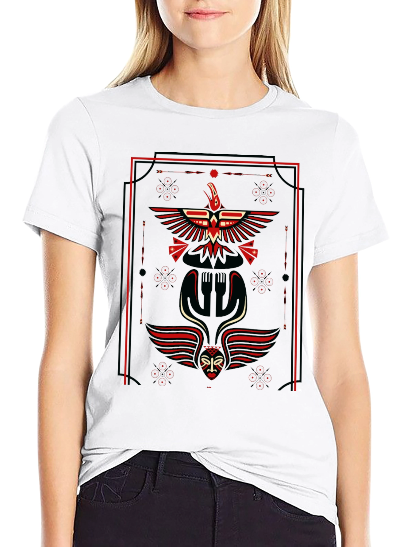 Tribal Totem Graphic Tee