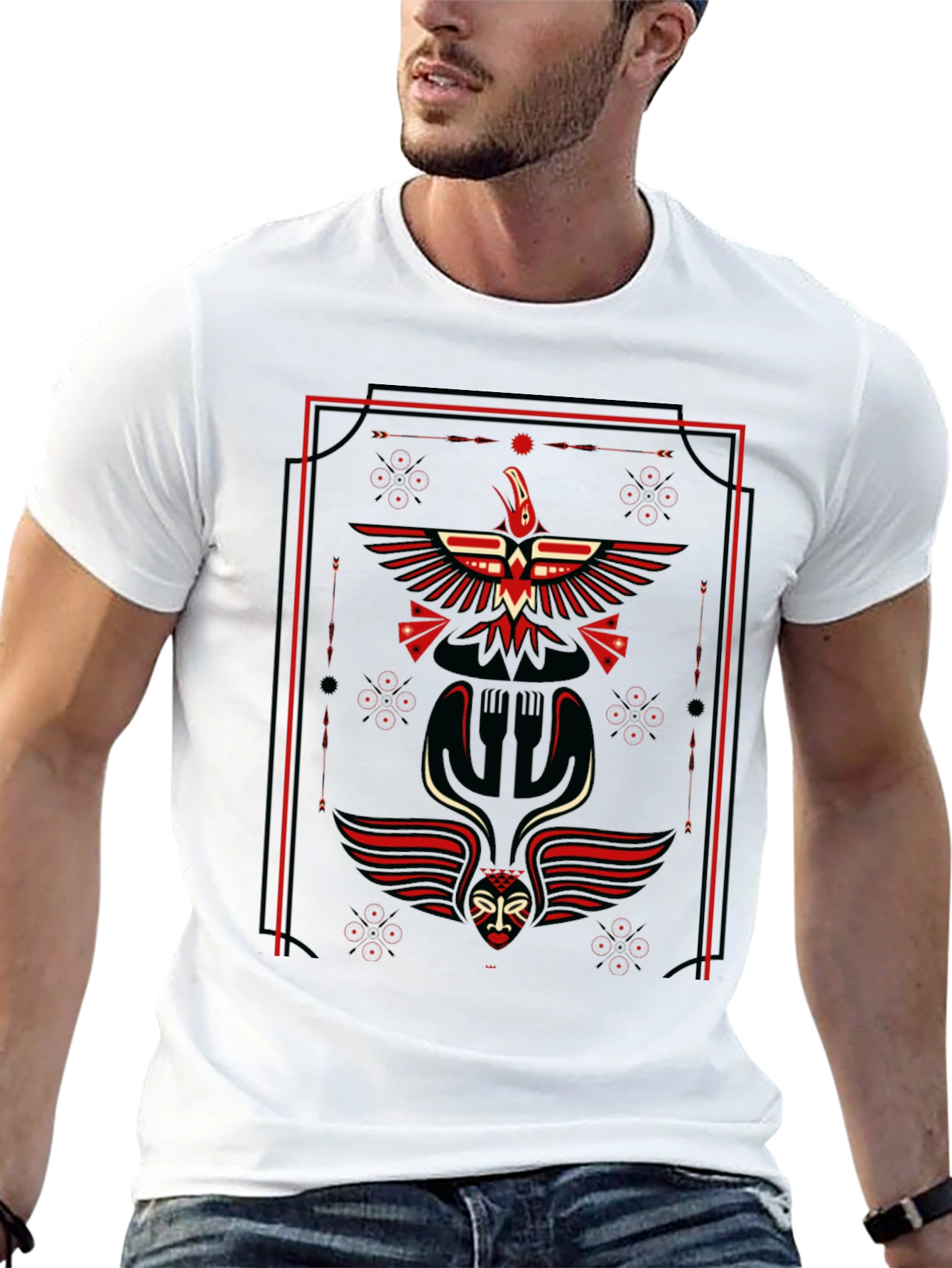 Tribal Totem Graphic Tee