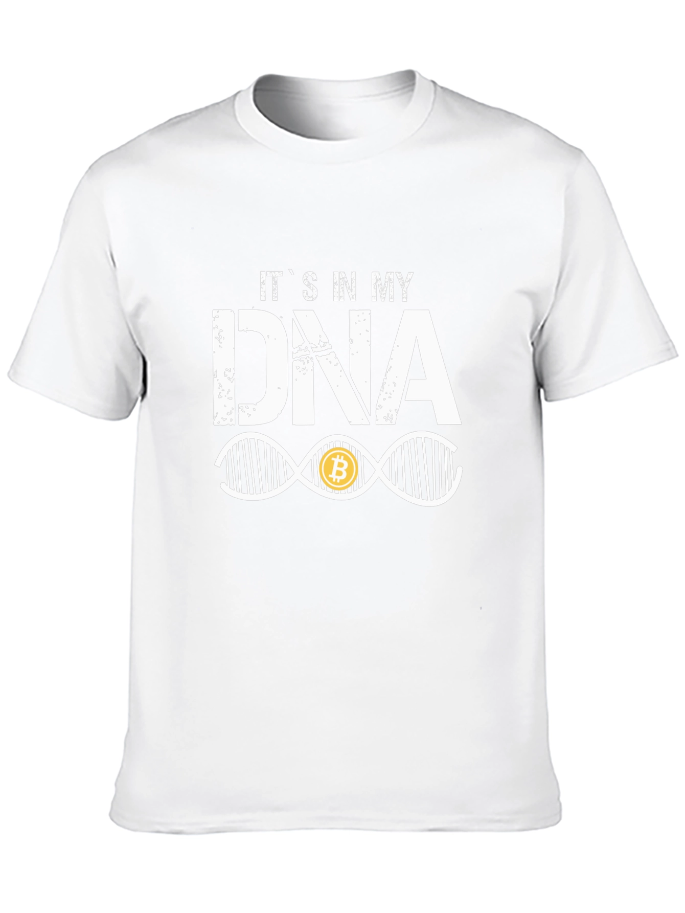 Bitcoin DNA T-Shirt - Crypto Enthusiast Tee
