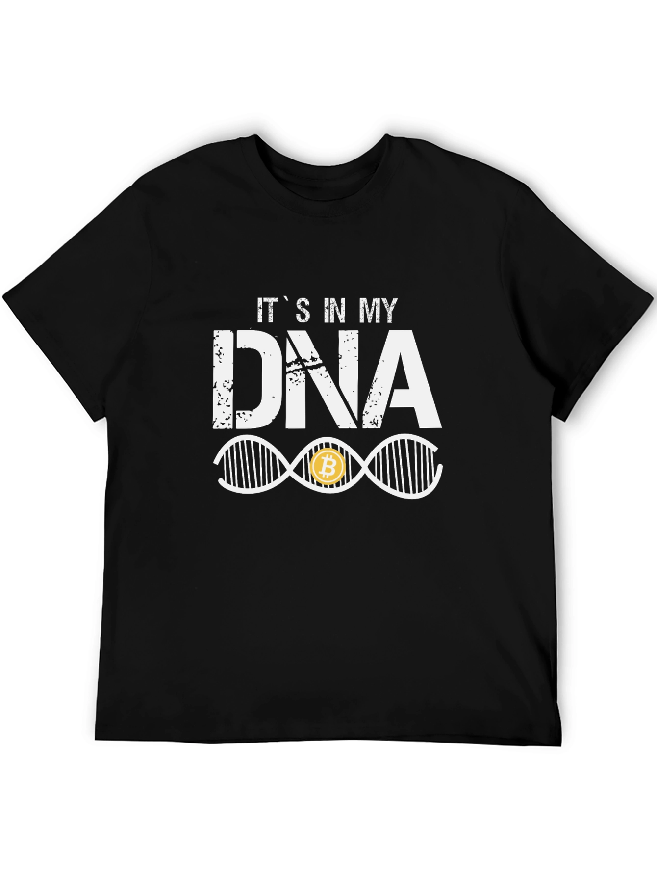 Bitcoin DNA T-Shirt - Crypto Enthusiast Tee
