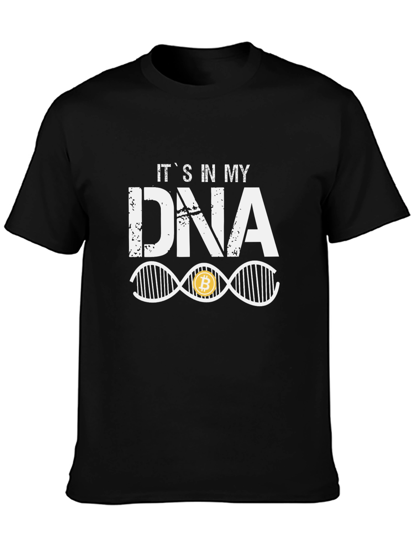 Bitcoin DNA T-Shirt - Crypto Enthusiast Tee