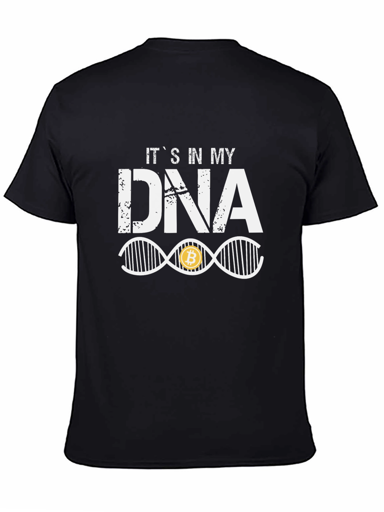 Bitcoin DNA T-Shirt - Crypto Enthusiast Tee