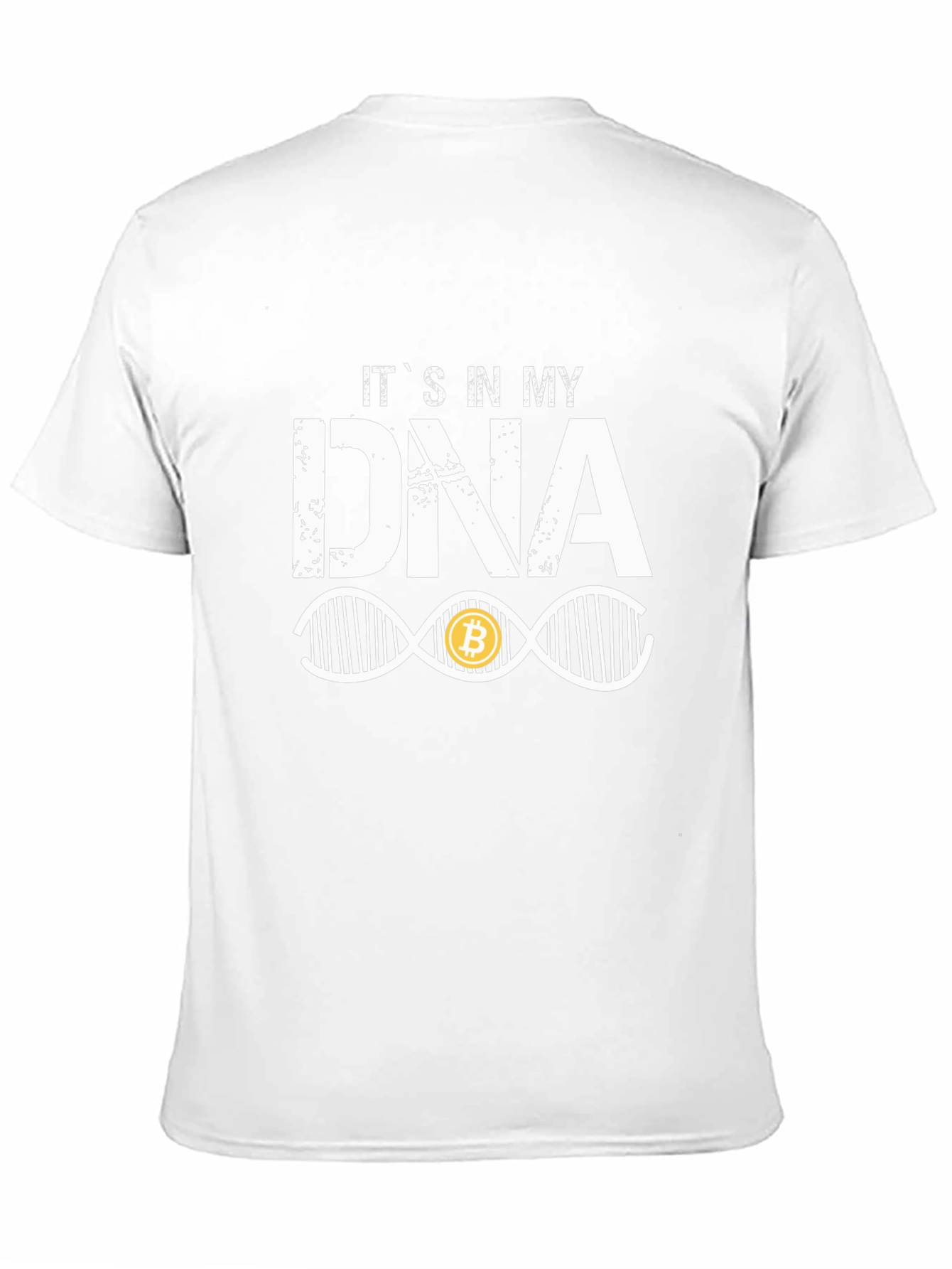Bitcoin DNA T-Shirt - Crypto Enthusiast Tee