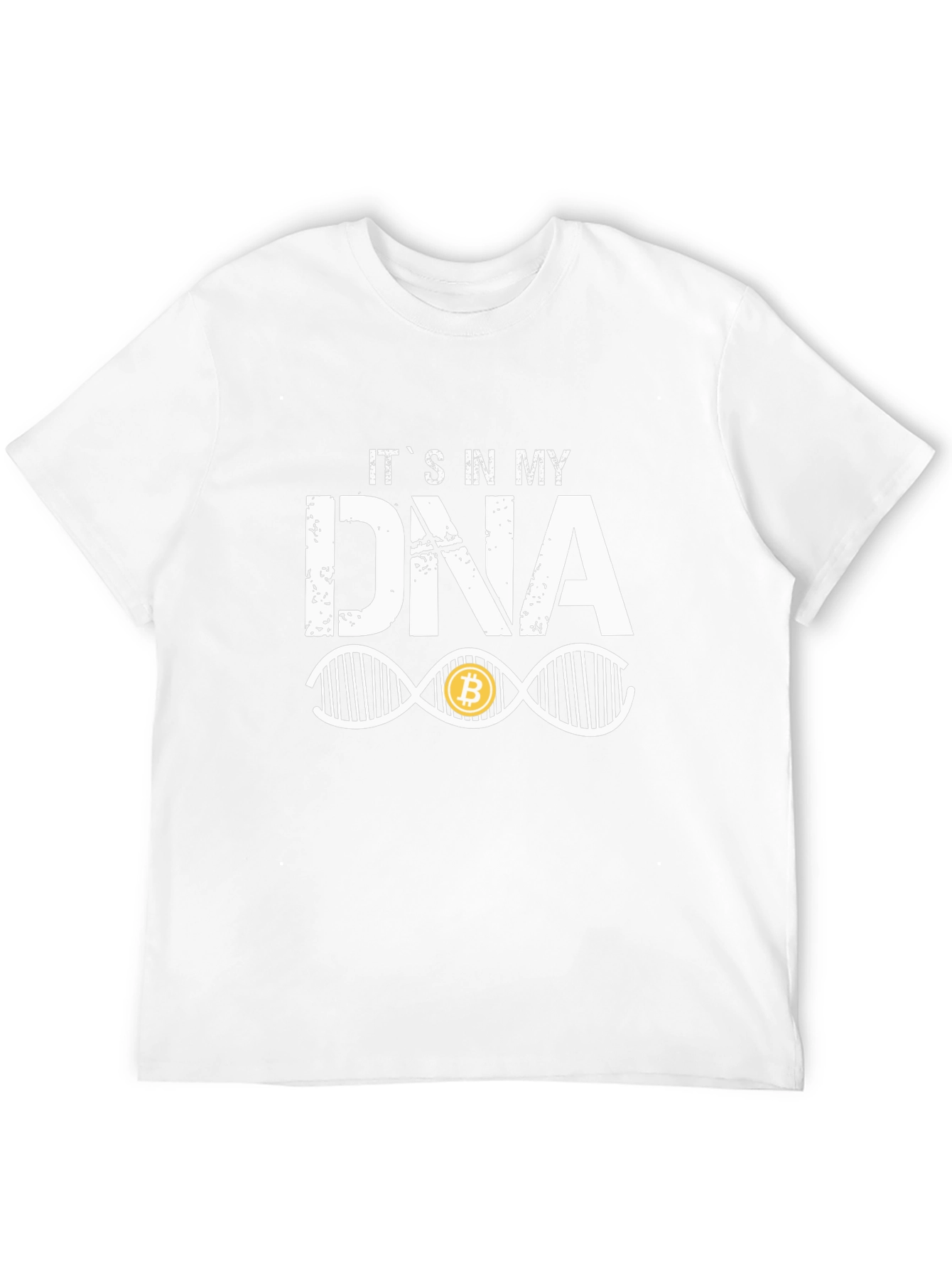 Bitcoin DNA T-Shirt - Crypto Enthusiast Tee