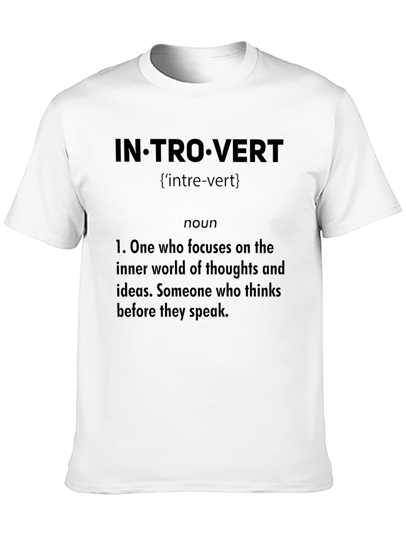 Introvert Definition Graphic T-Shirt