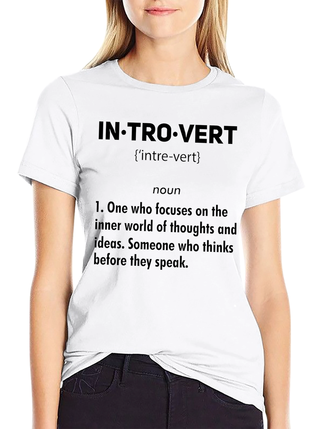 Introvert Definition Graphic T-Shirt