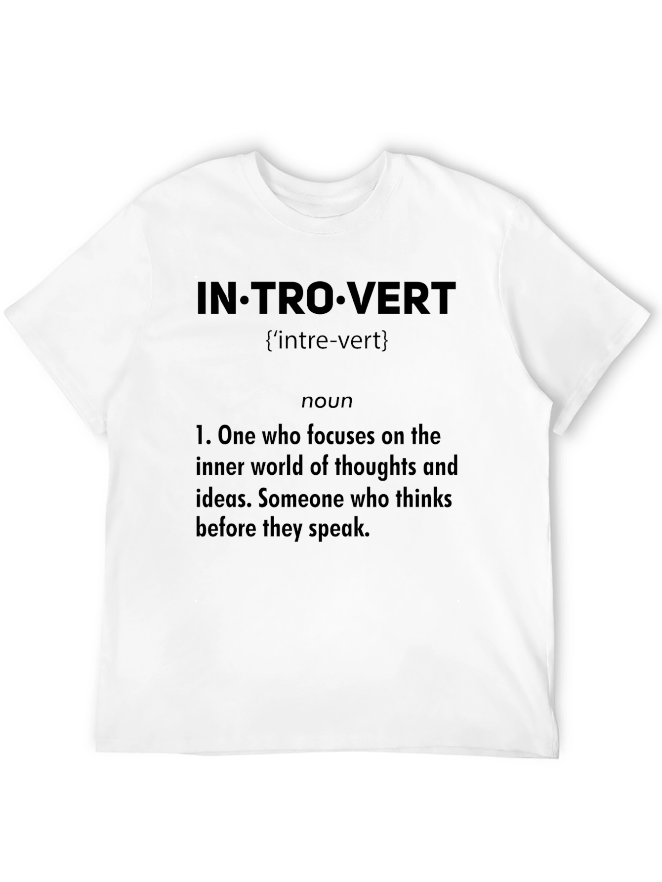 Introvert Definition Graphic T-Shirt