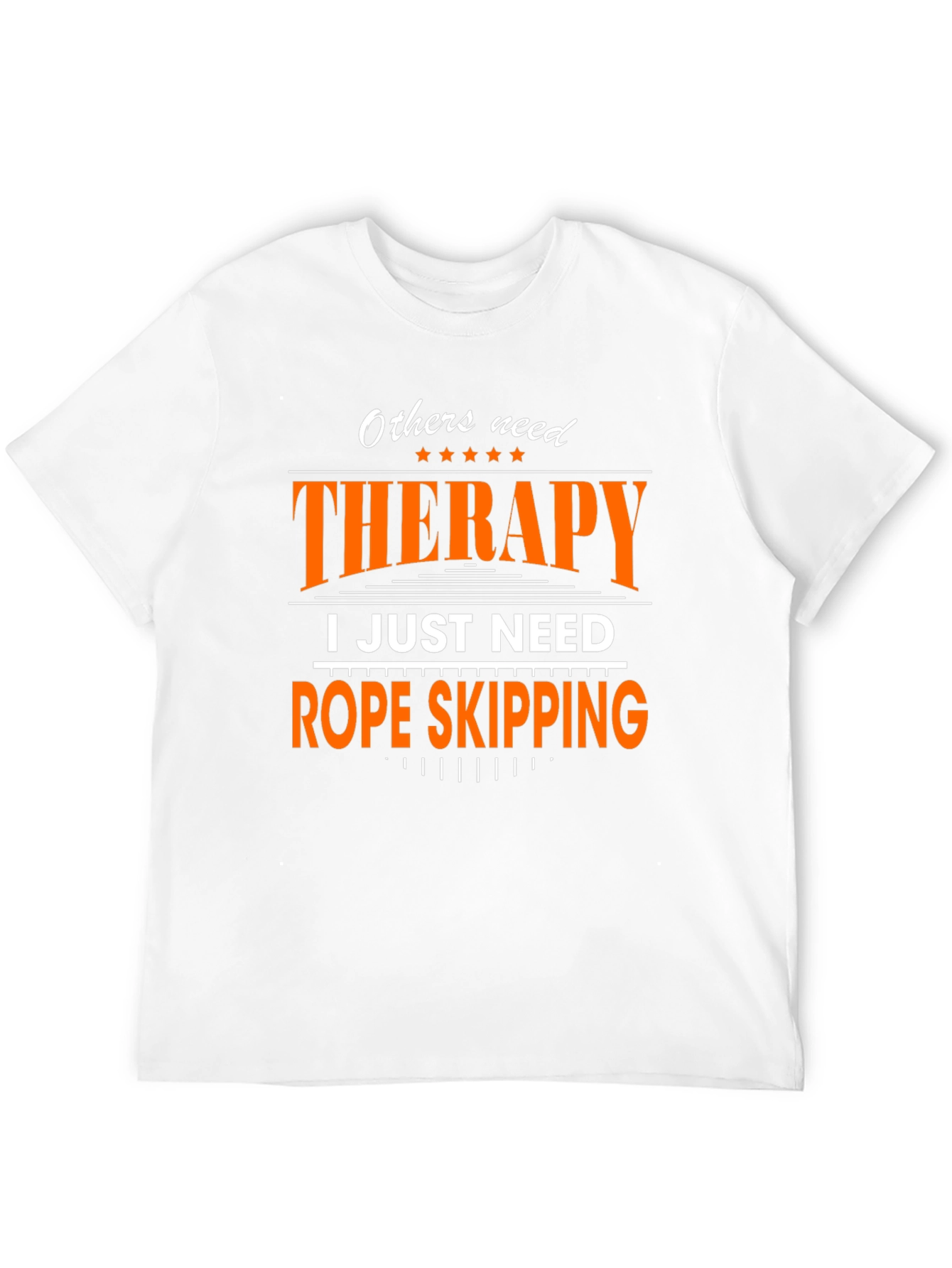 Therapy Rope Skipping Black T-Shirt