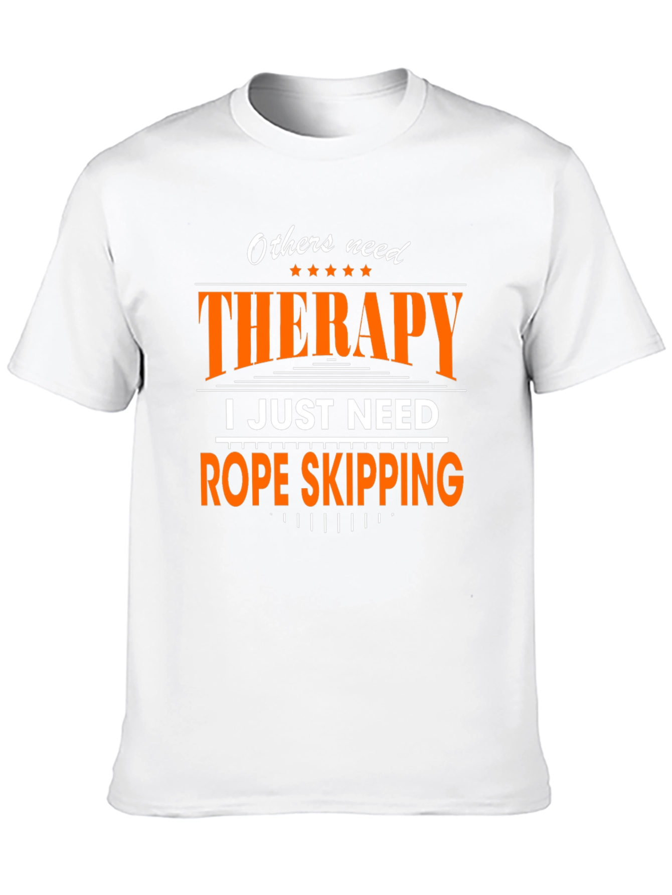 Therapy Rope Skipping Black T-Shirt