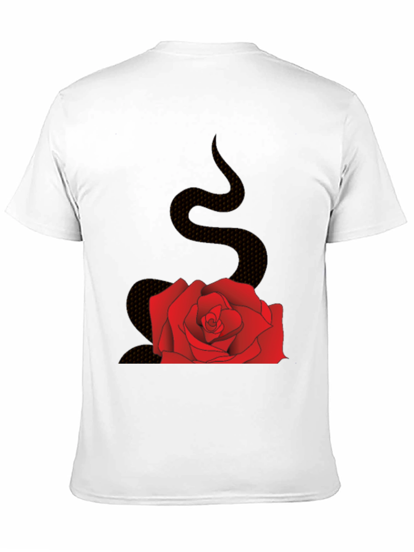 Rose and Snake Graphic Tee