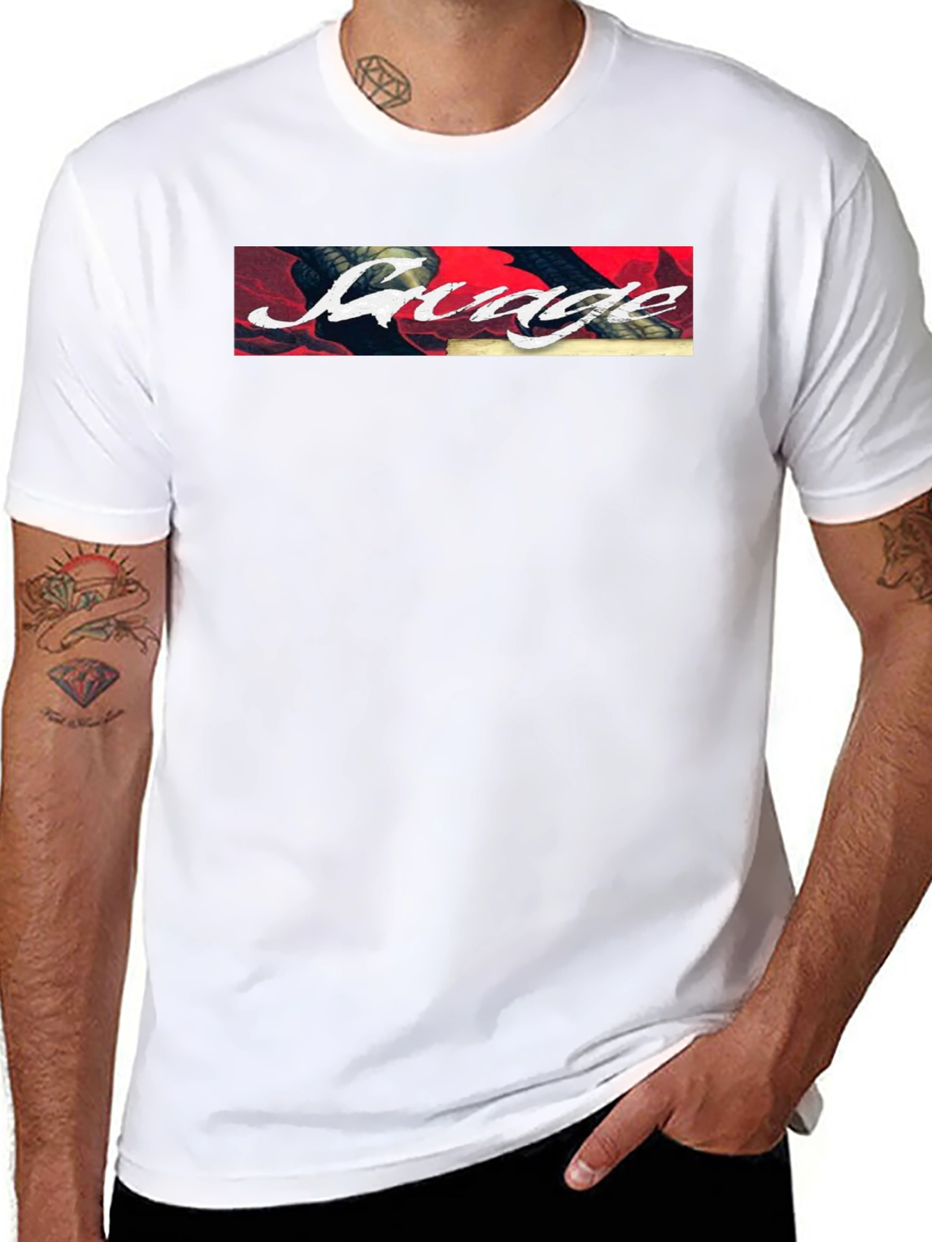 Grudge Graphic T-Shirt - Mens Black Tee