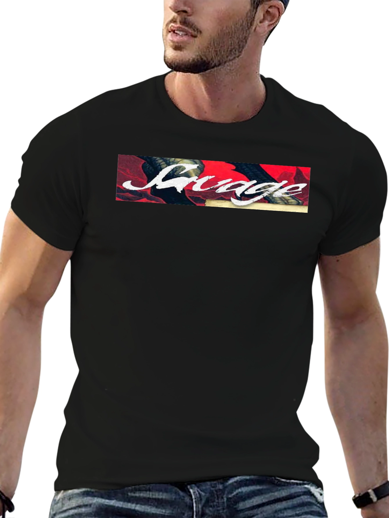 Grudge Graphic T-Shirt - Mens Black Tee