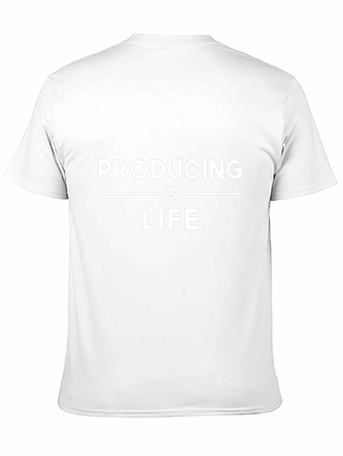 Producing is Life Graphic Tee - Black