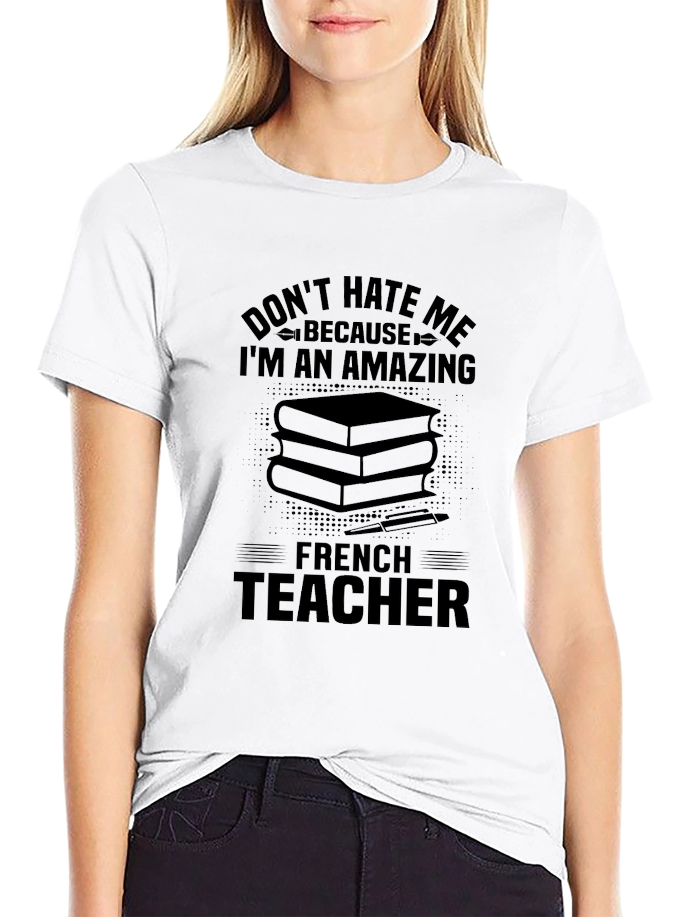 Amazing French Teacher Graphic T-Shirt