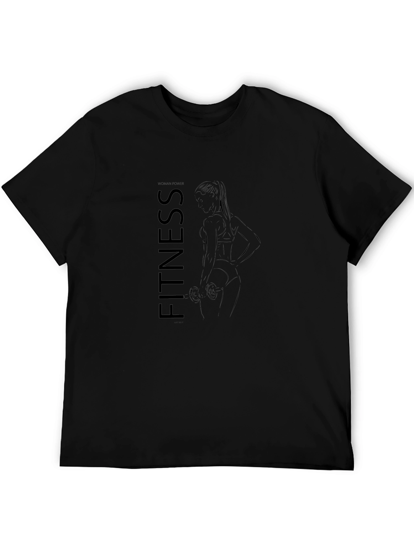 Fitness Graphic Tee - Gym Workout Apparel