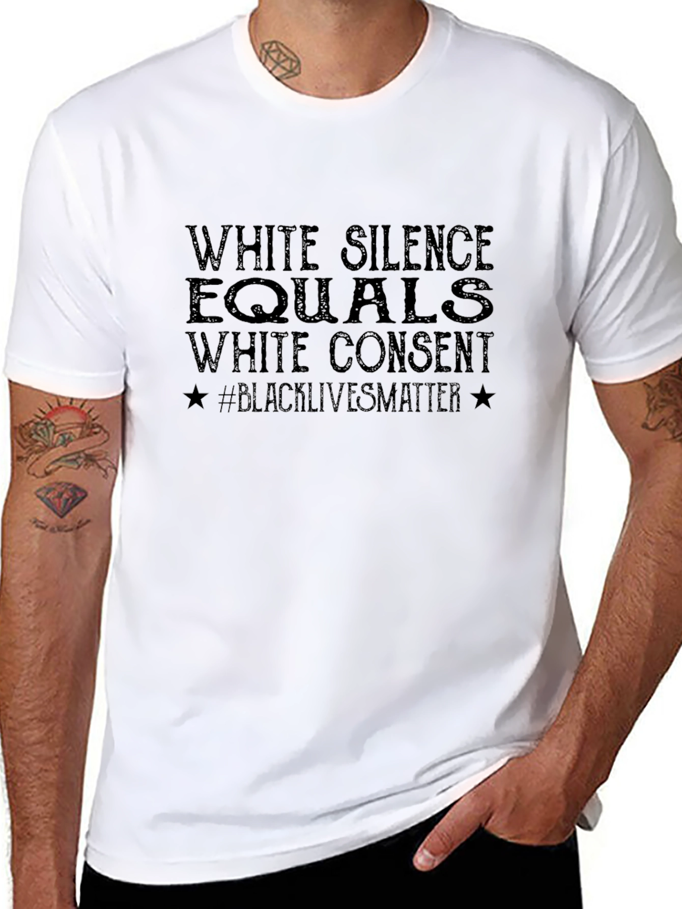 White Silence Equals White Consent T-Shirt