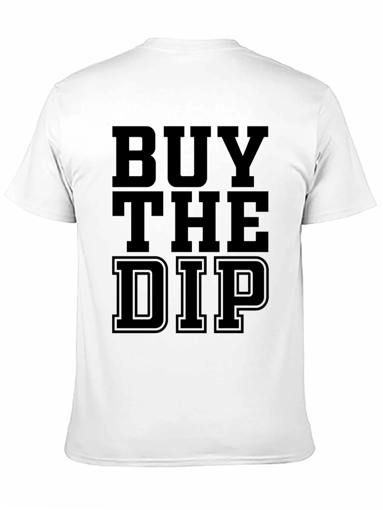 Buy the Dip Graphic Tee - Black Cotton