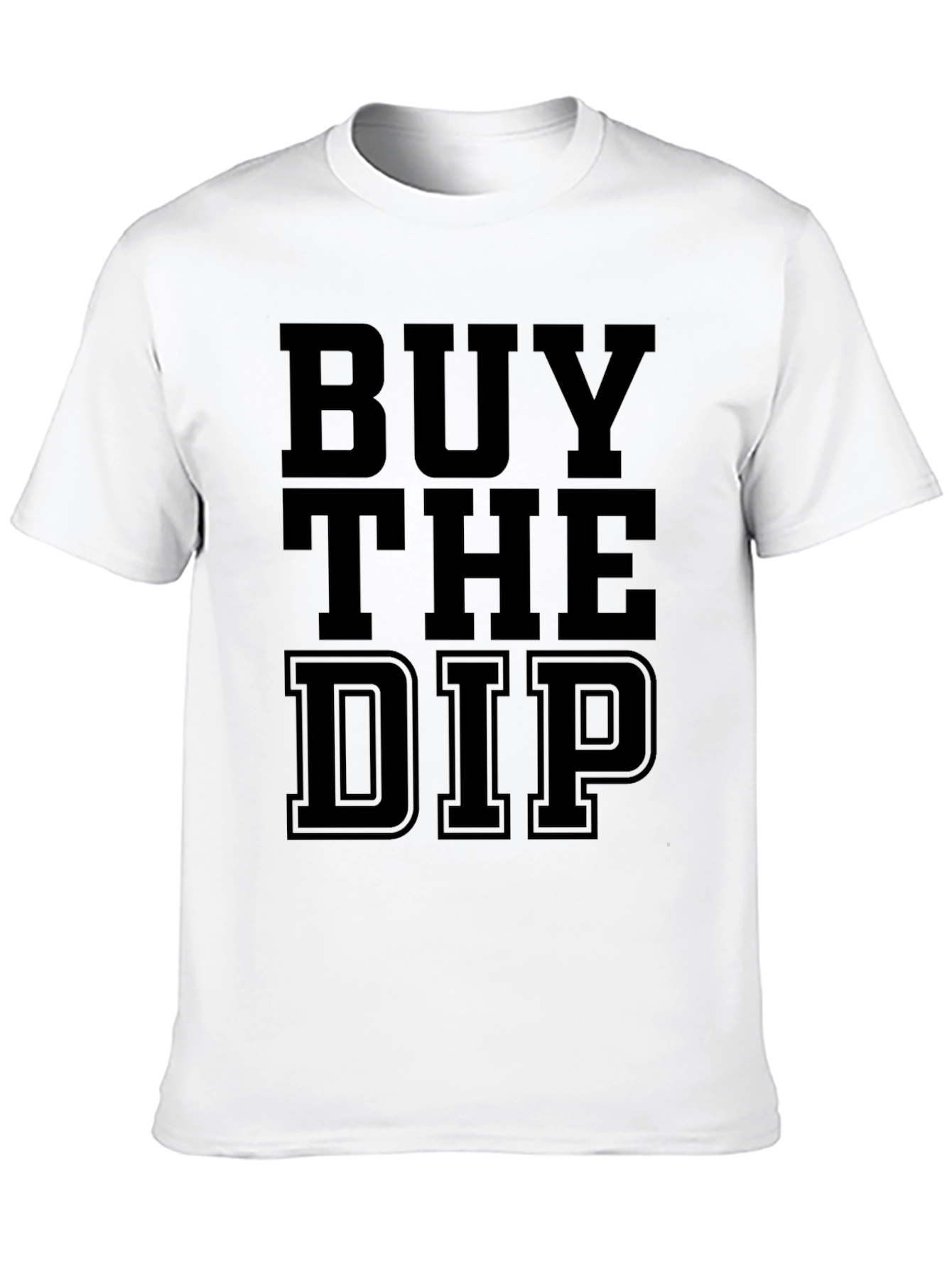 Buy the Dip Graphic Tee - Black Cotton
