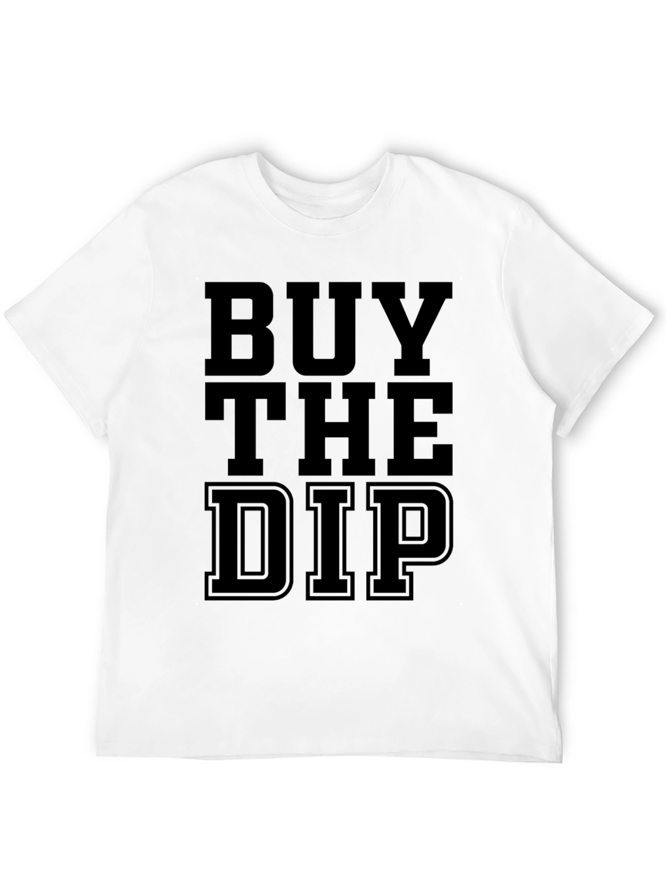 Buy the Dip Graphic Tee - Black Cotton