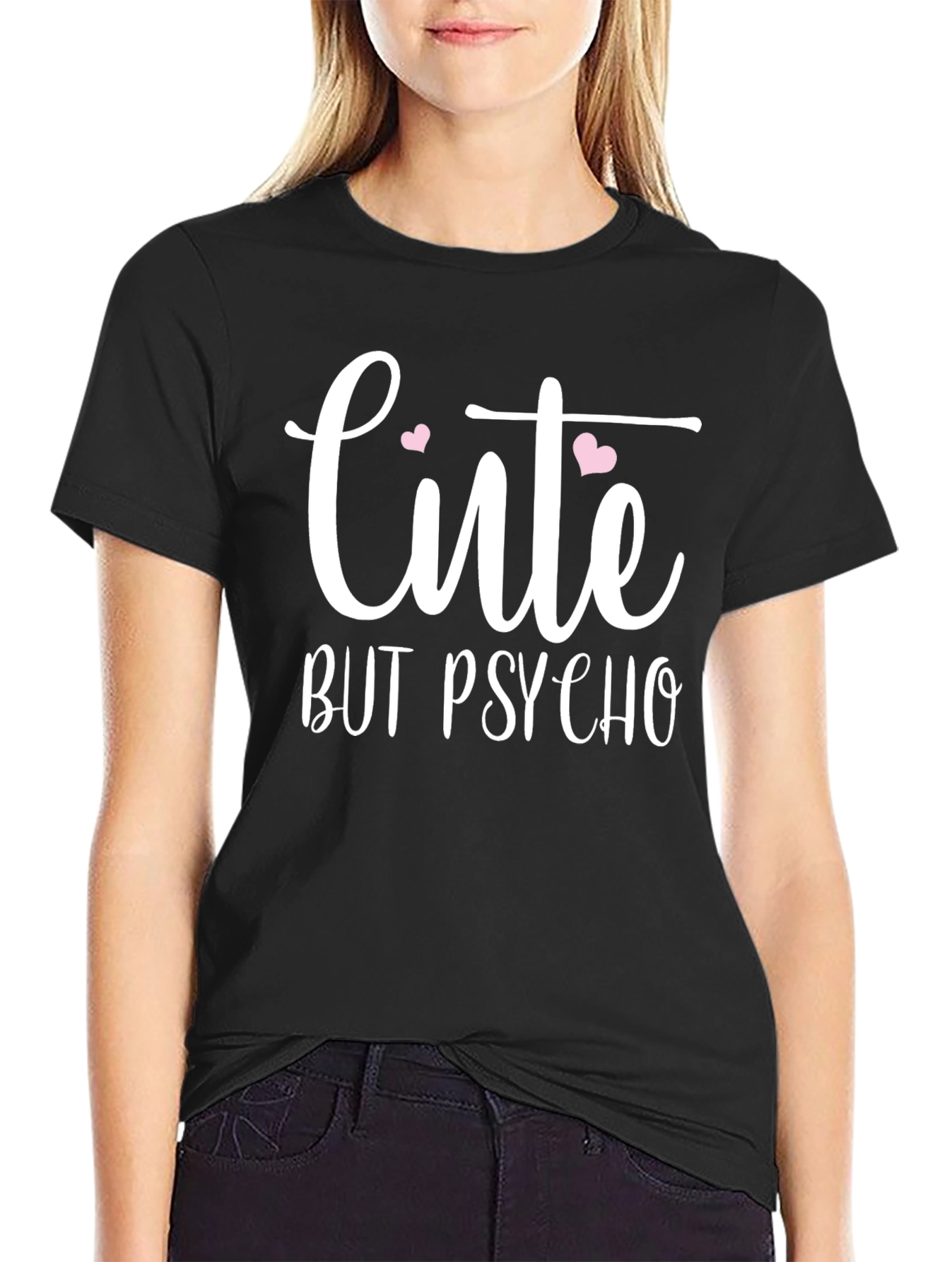 Cute But Psycho Graphic T-Shirt