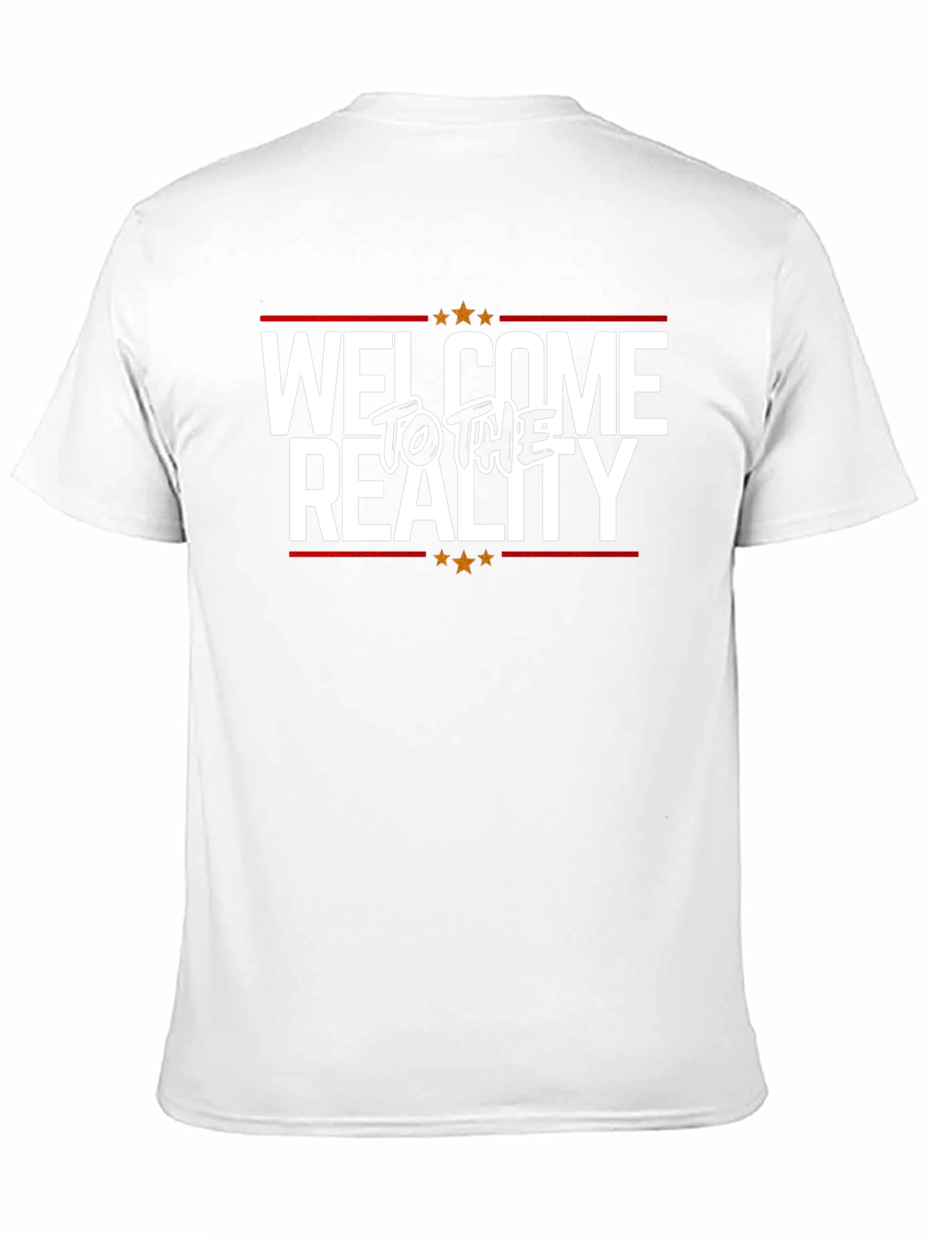 Welcome to the Reality Black Graphic Tee