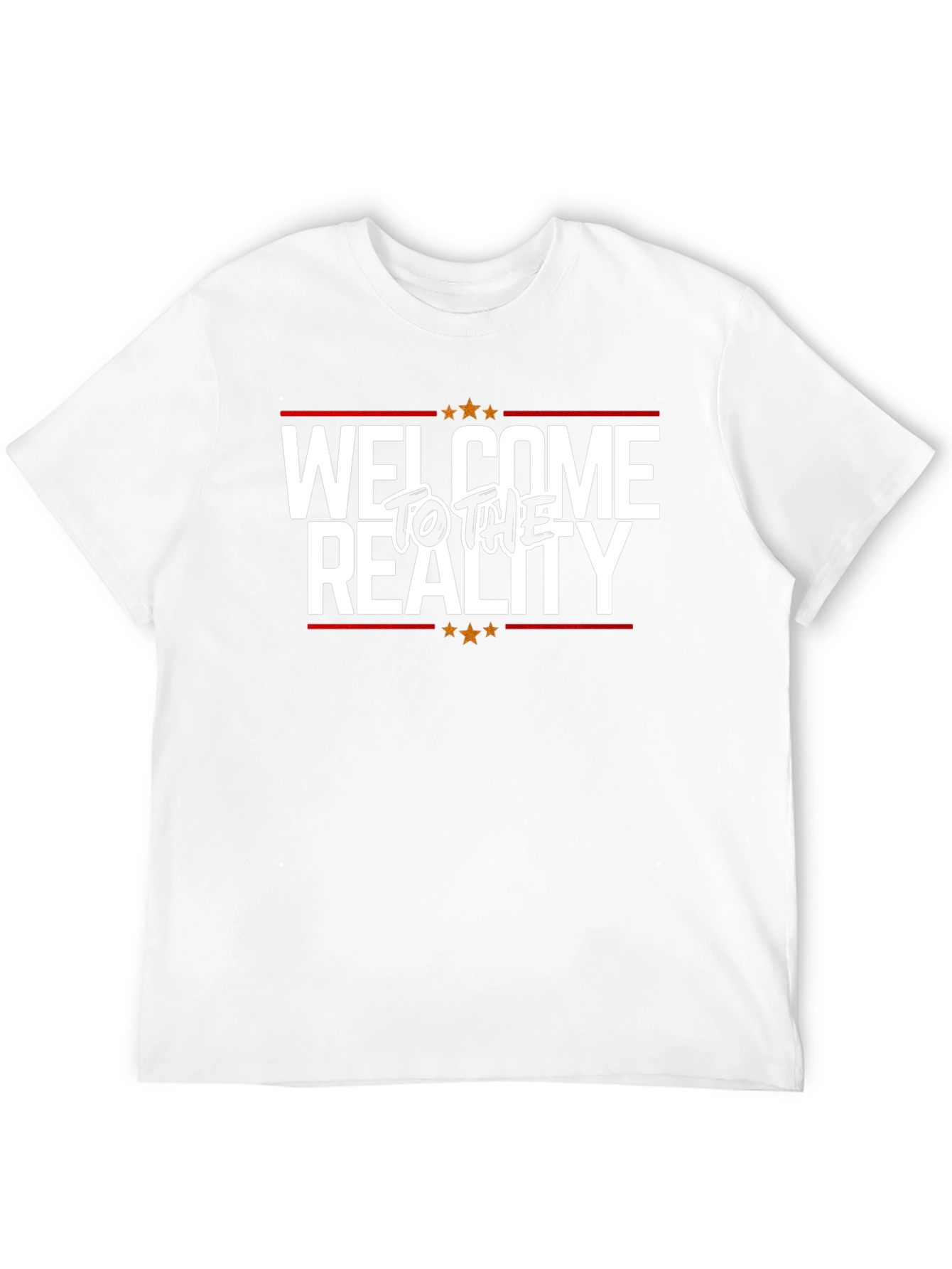 Welcome to the Reality Black Graphic Tee