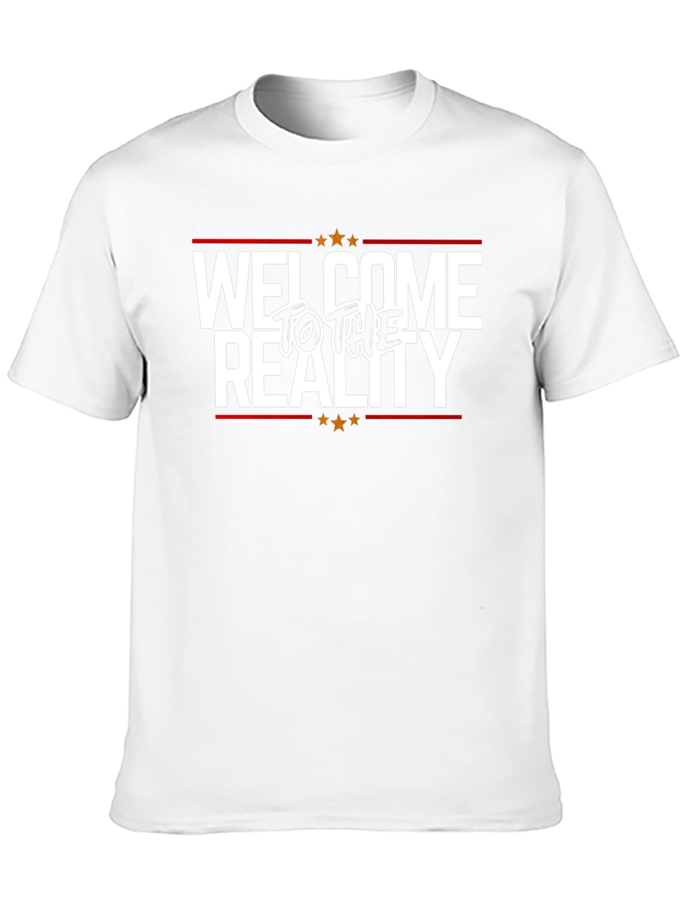 Welcome to the Reality Black Graphic Tee