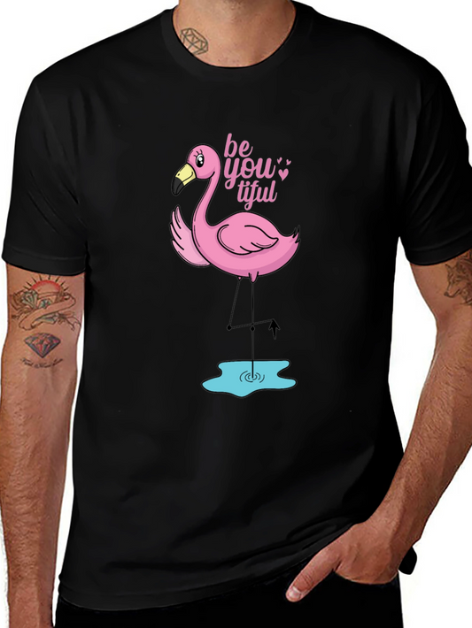 Be-YOU-tiful Flamingo Graphic Tee