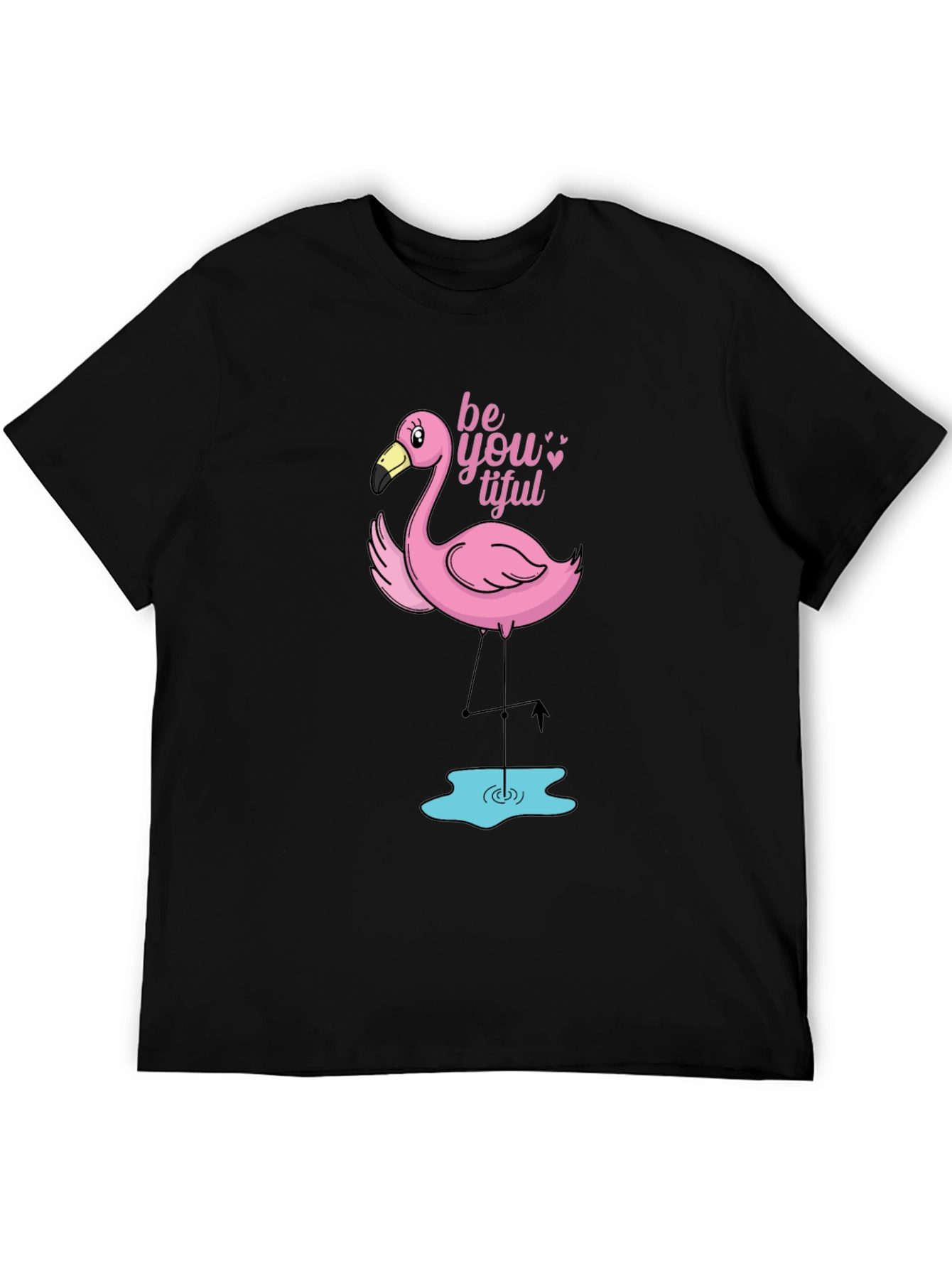 Be-YOU-tiful Flamingo Graphic Tee
