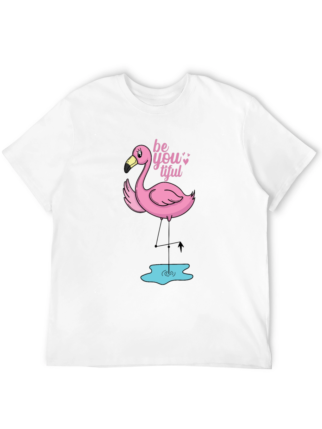 Be-YOU-tiful Flamingo Graphic Tee