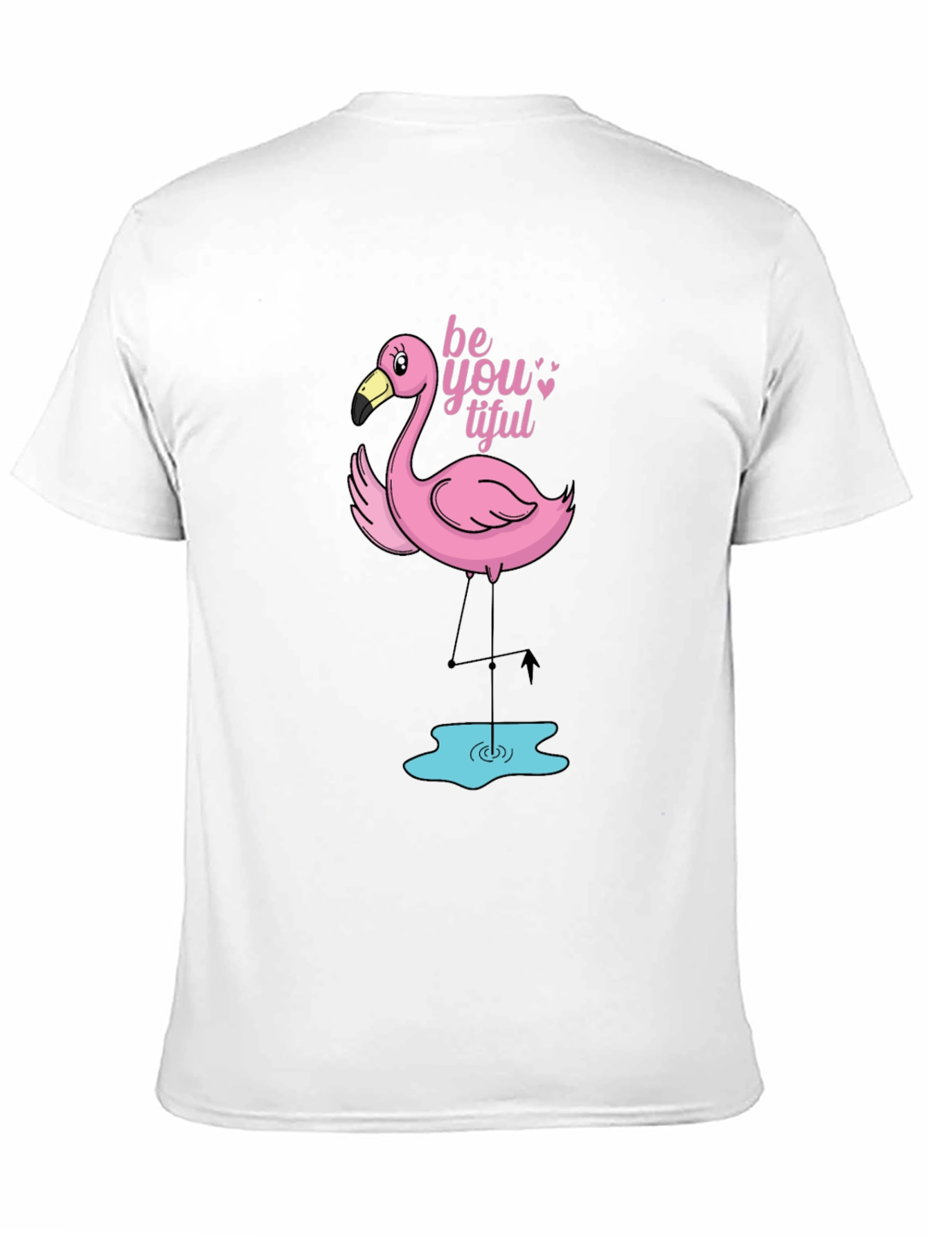 Be-YOU-tiful Flamingo Graphic Tee