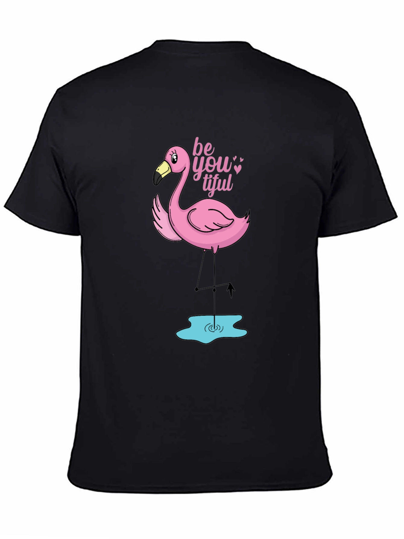 Be-YOU-tiful Flamingo Graphic Tee