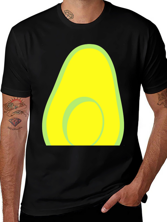 Avocado Graphic Tee - Casual Comfort
