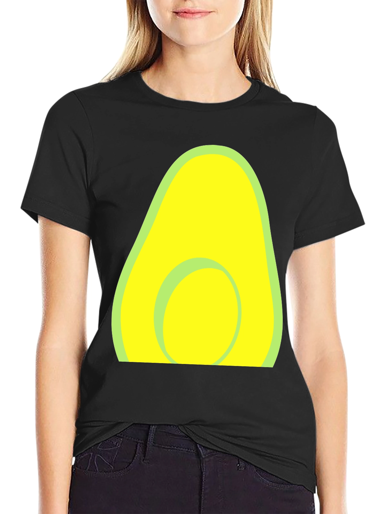 Avocado Graphic Tee - Casual Comfort