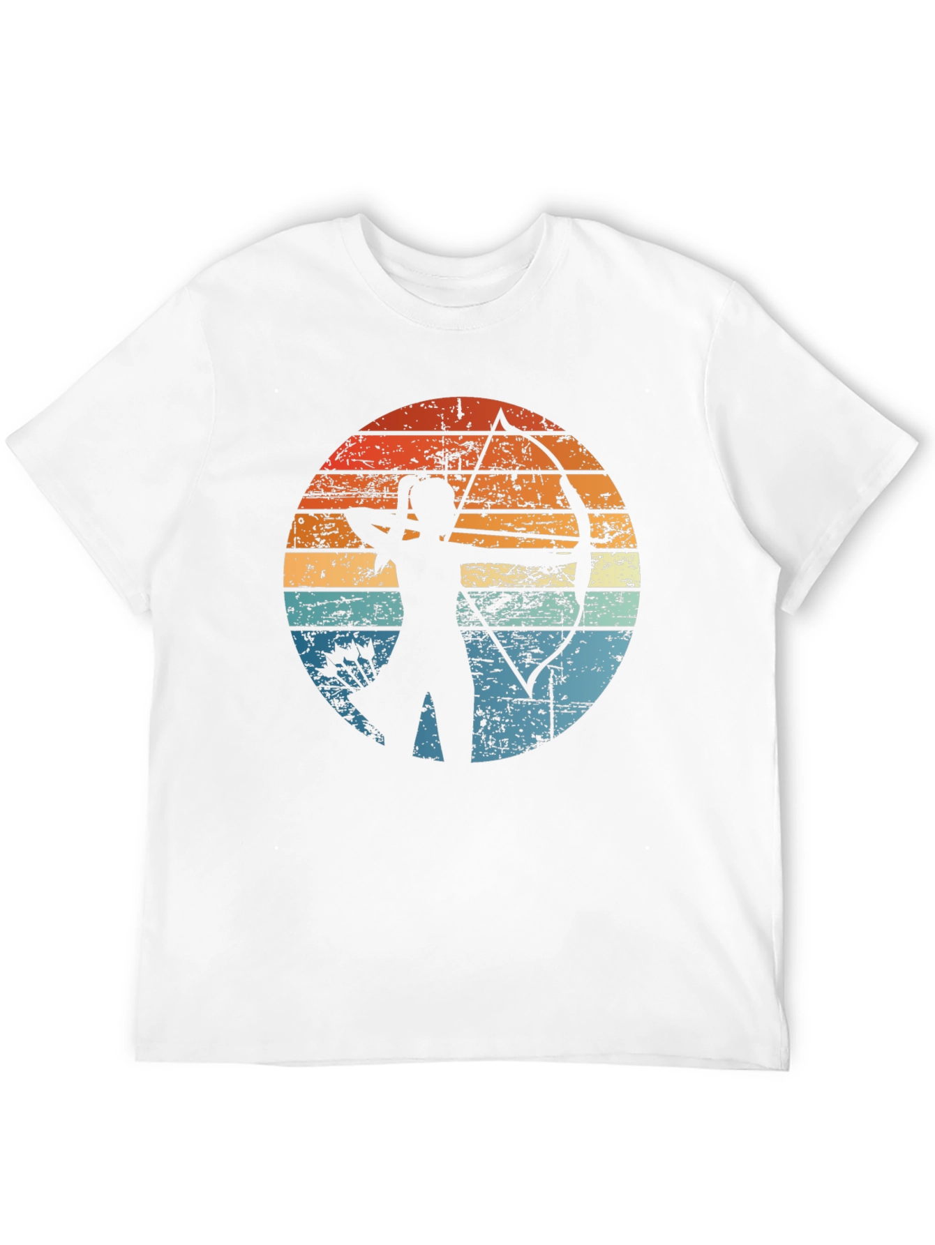 Archery Sunset Graphic Tee | Retro Style