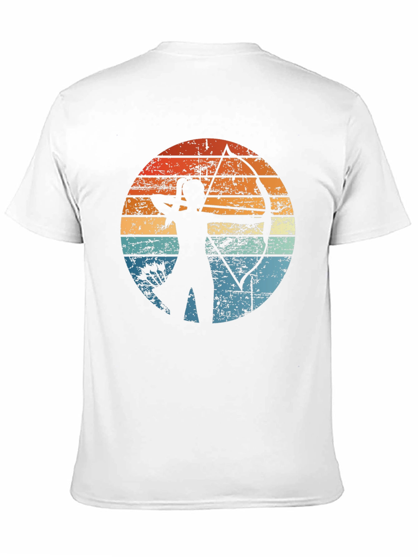 Archery Sunset Graphic Tee | Retro Style