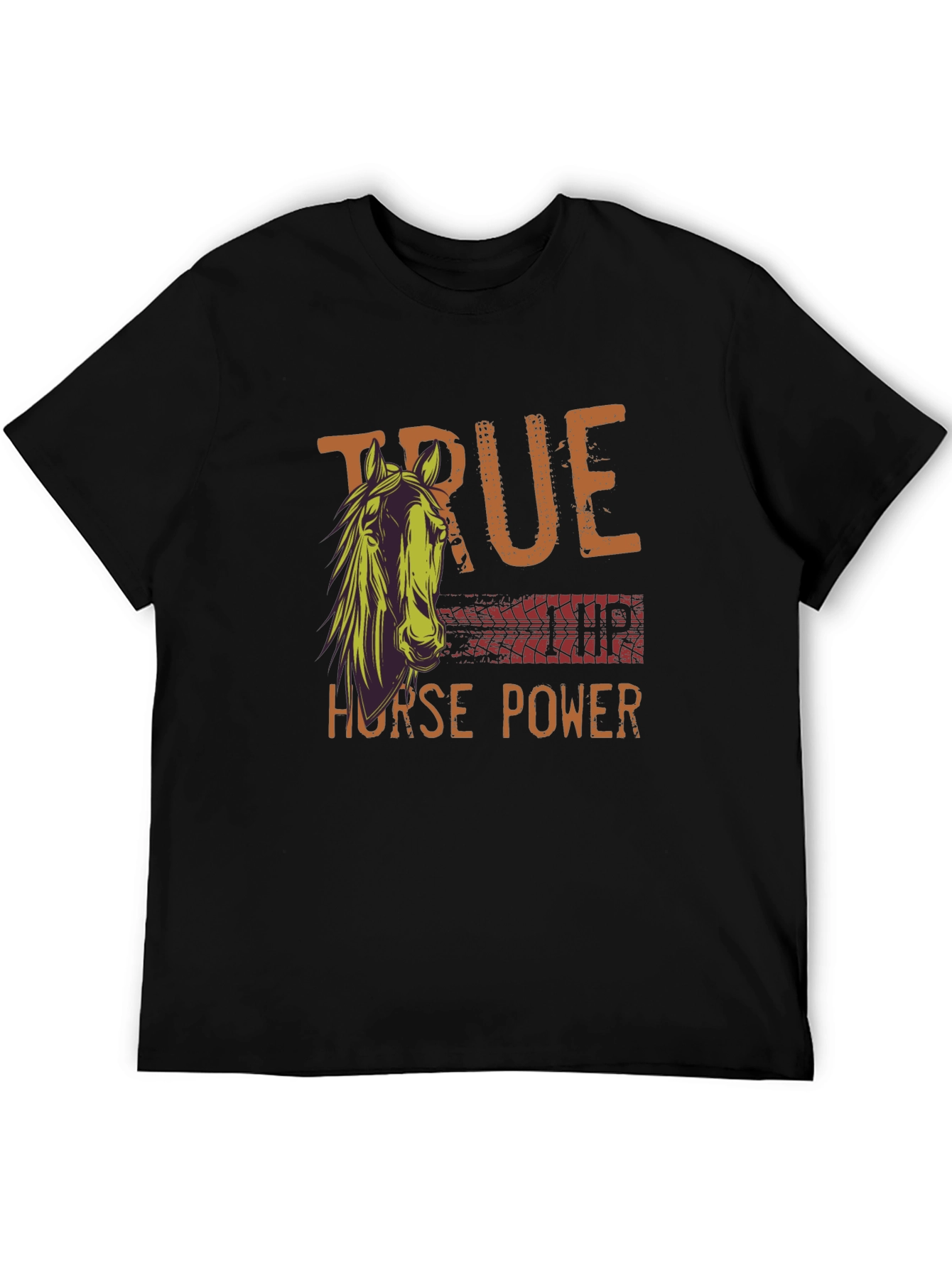 True Horse Power Graphic Tee - Black