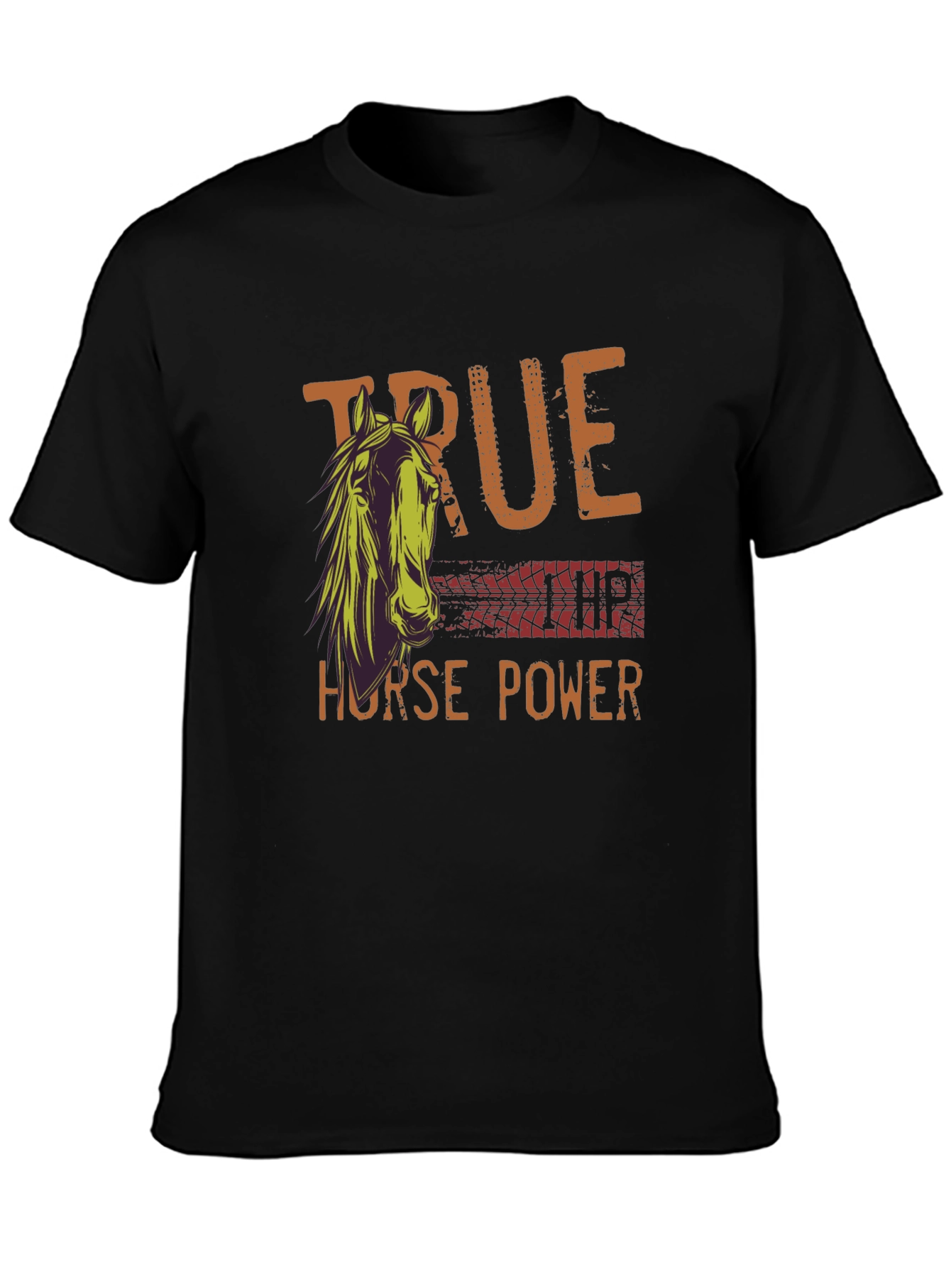 True Horse Power Graphic Tee - Black