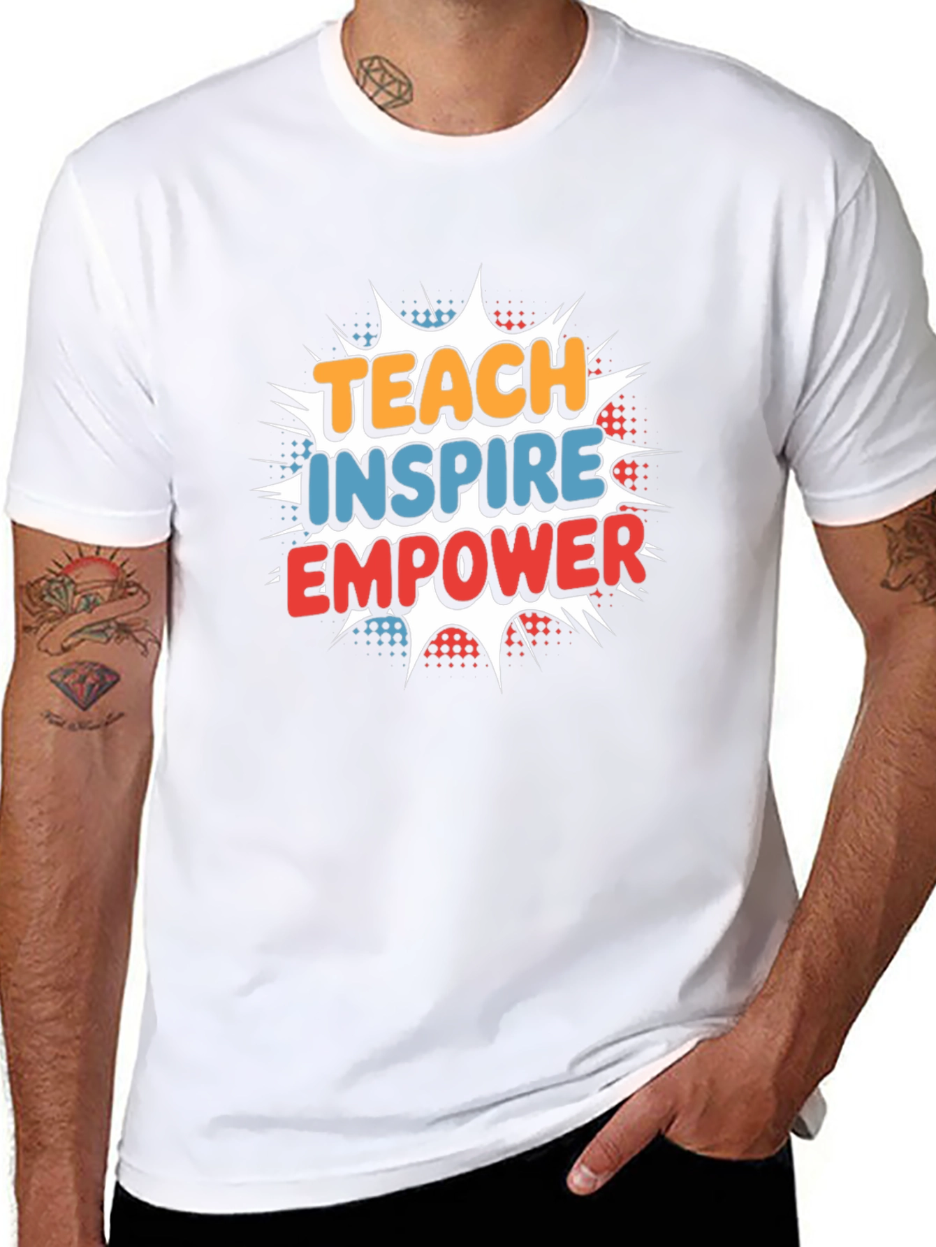 Teach Inspire Empower Graphic T-Shirt