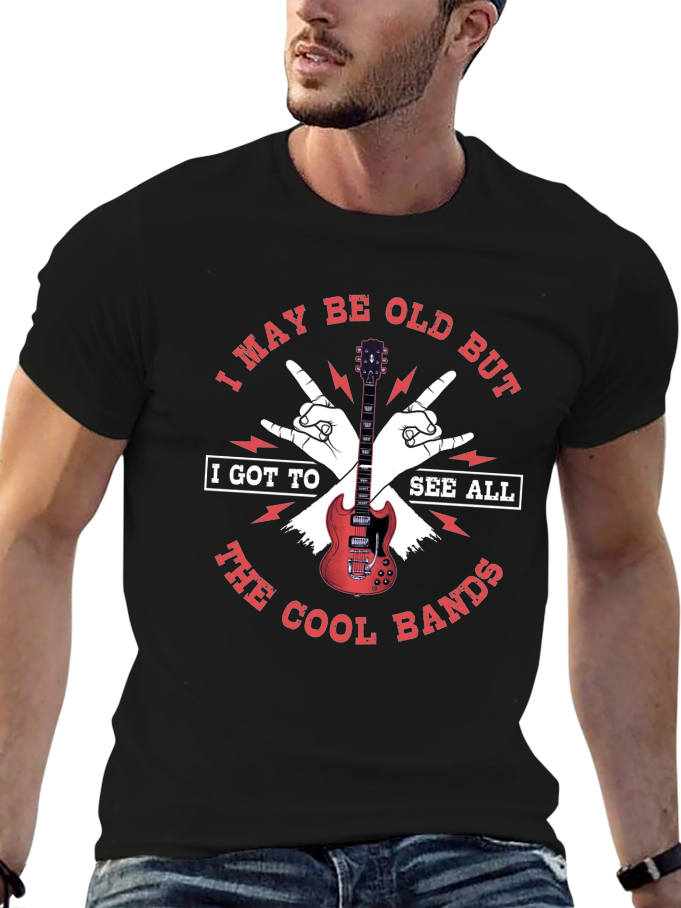 Cool Bands T-Shirt - Rock and Roll Music Tee