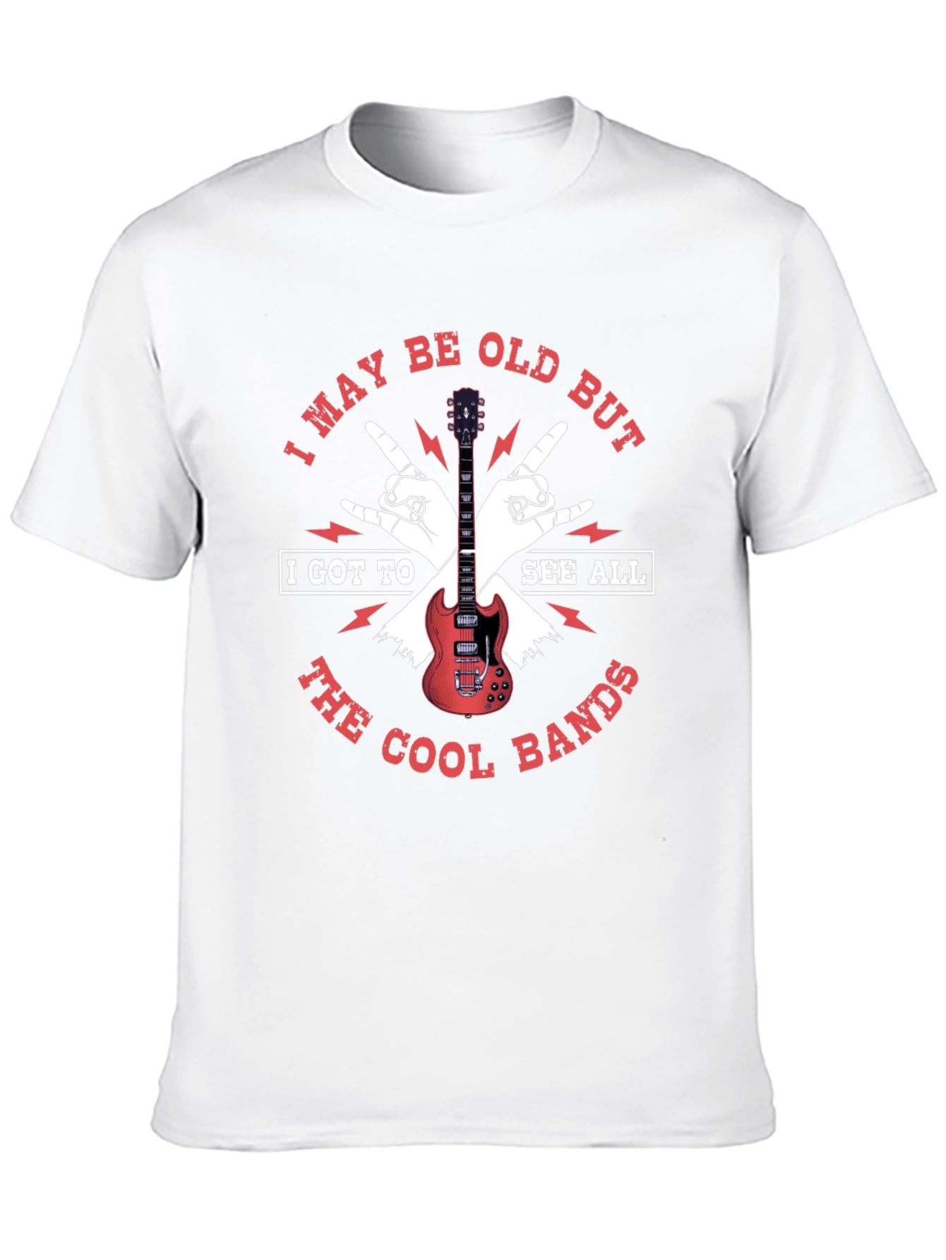 Cool Bands T-Shirt - Rock and Roll Music Tee
