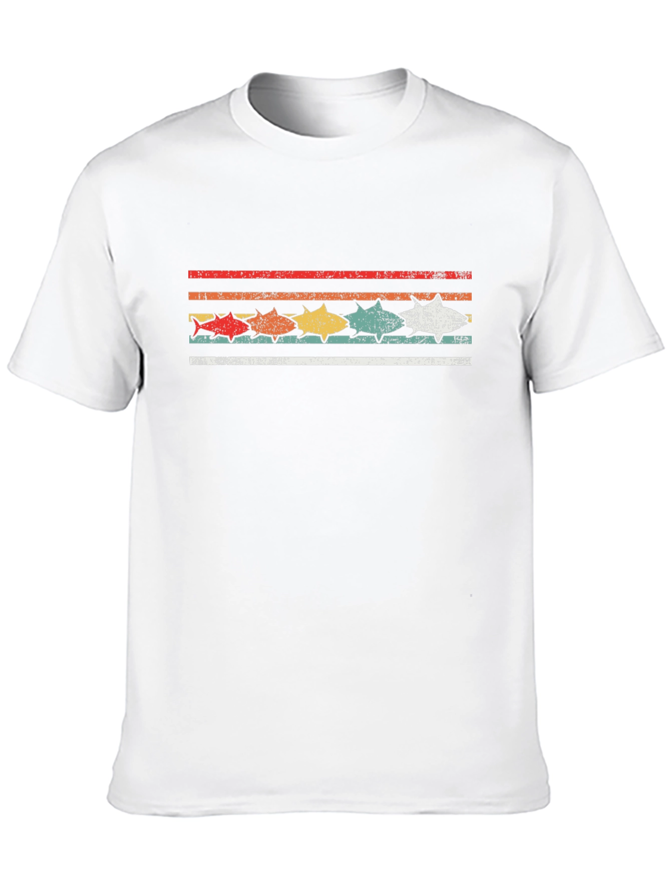 Retro Tuna Fish Graphic T-Shirt