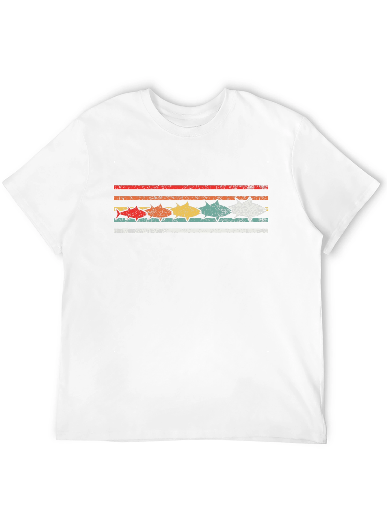 Retro Tuna Fish Graphic T-Shirt