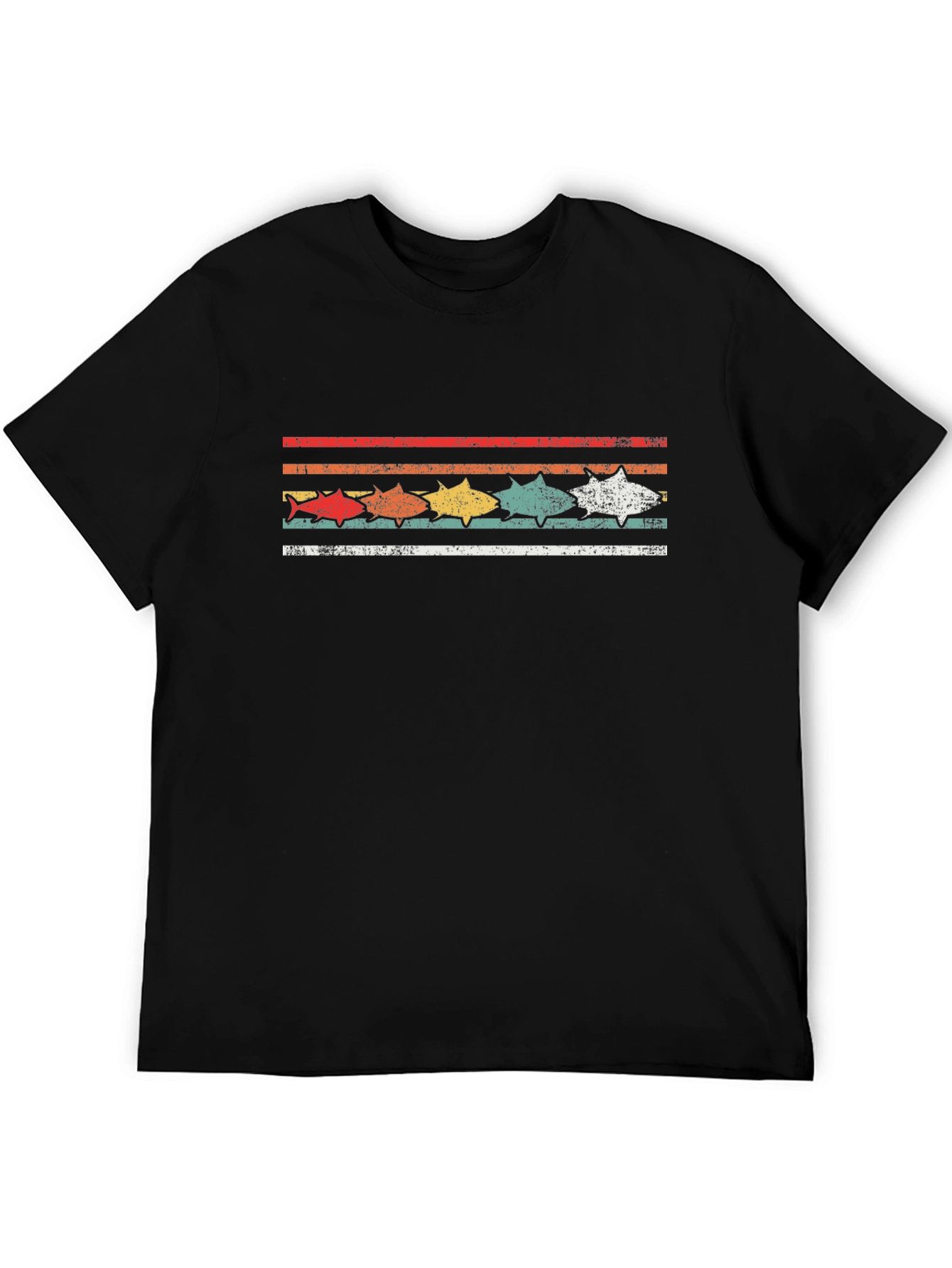 Retro Tuna Fish Graphic T-Shirt