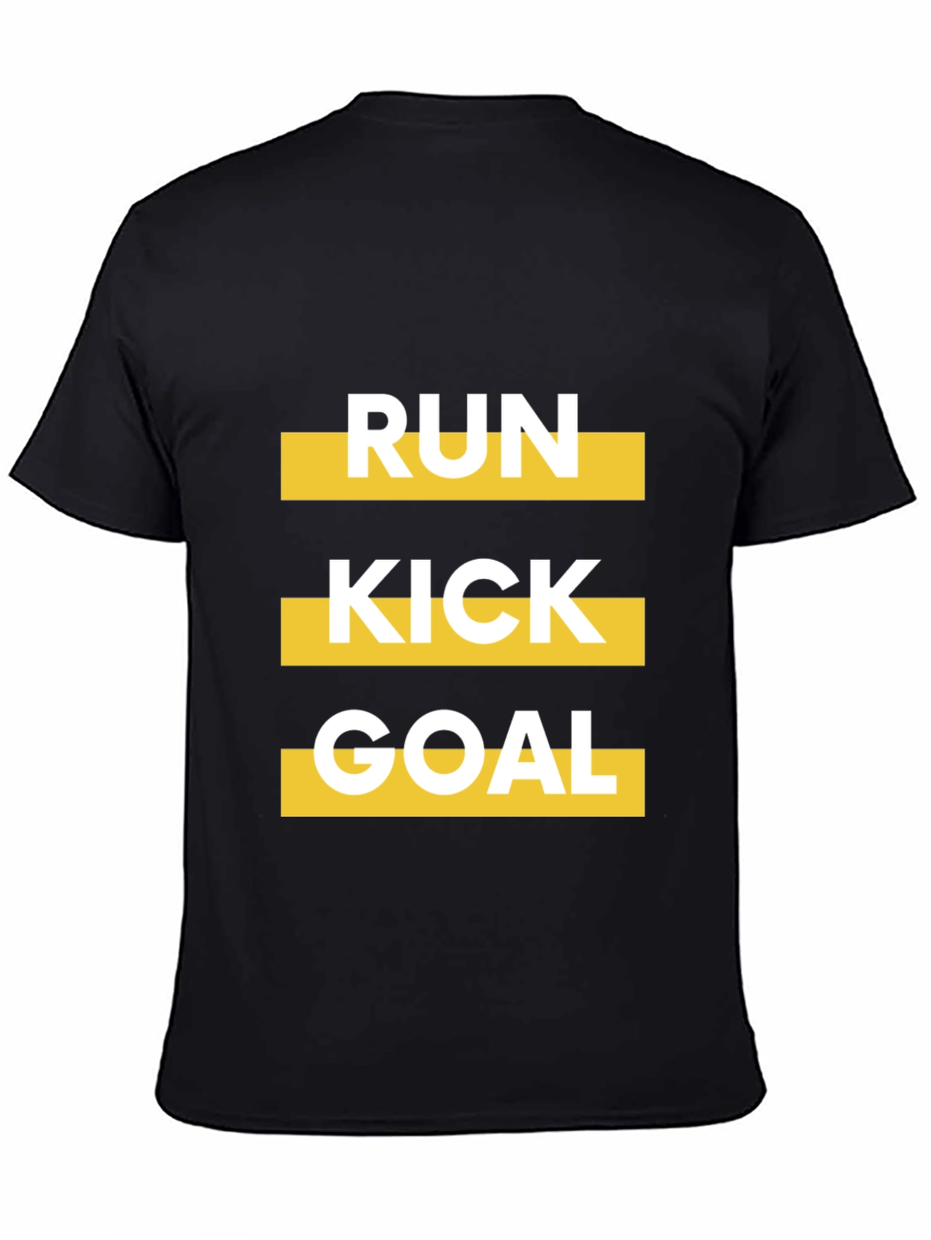 Run Kick Goal T-Shirt - Soccer Sports Tee