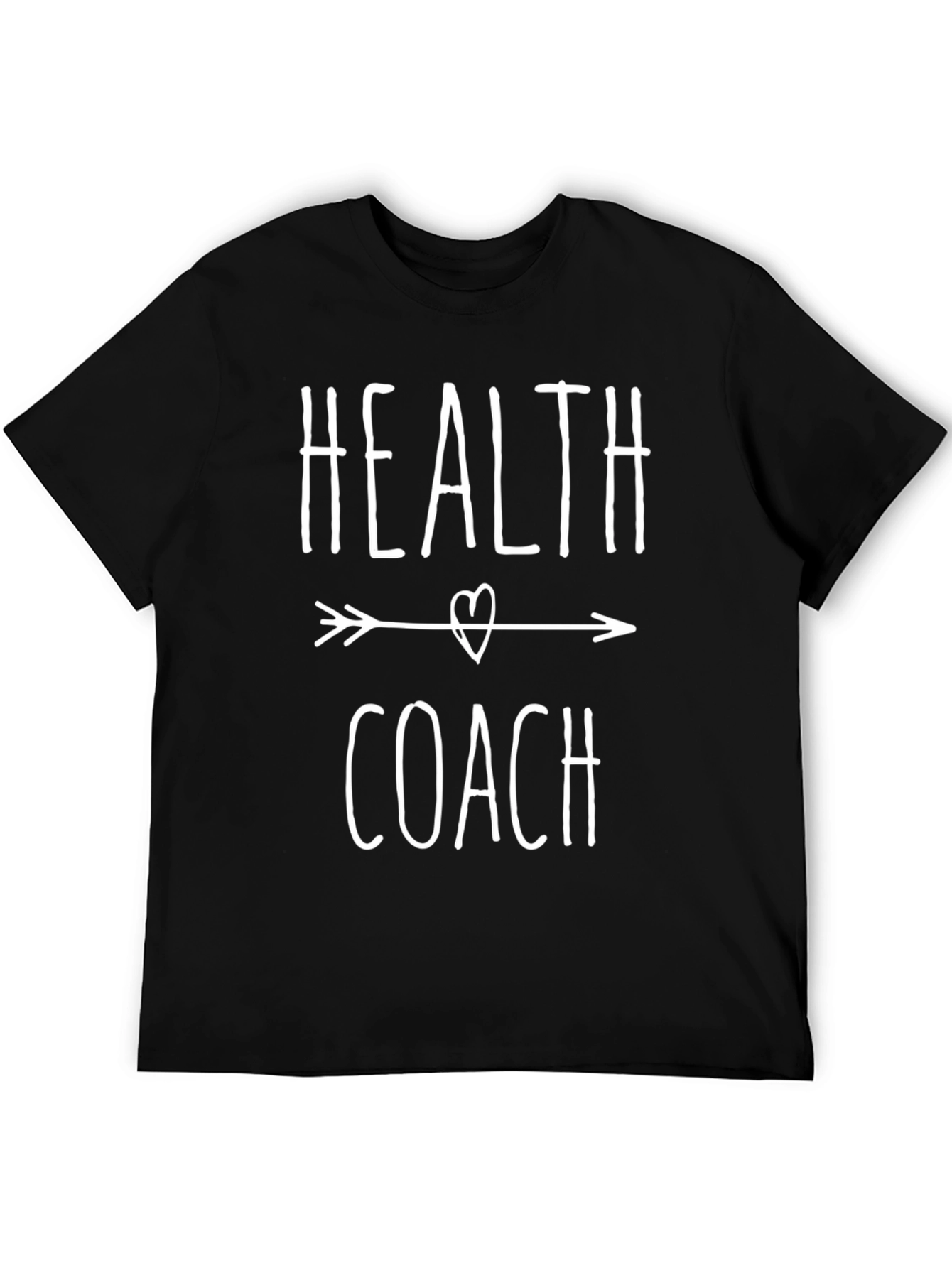 Health Coach Graphic Tee - Motivational Wellness Shirt