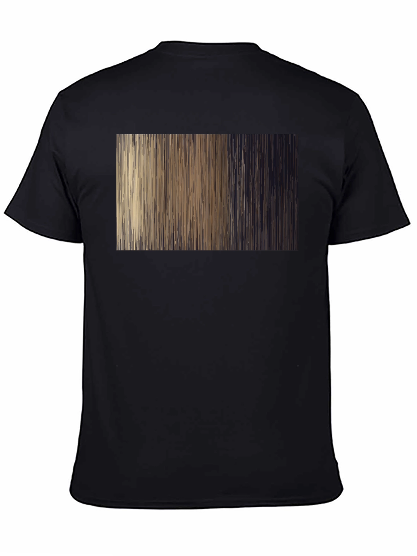 Stylish Graphic Print Black T-Shirt for Men